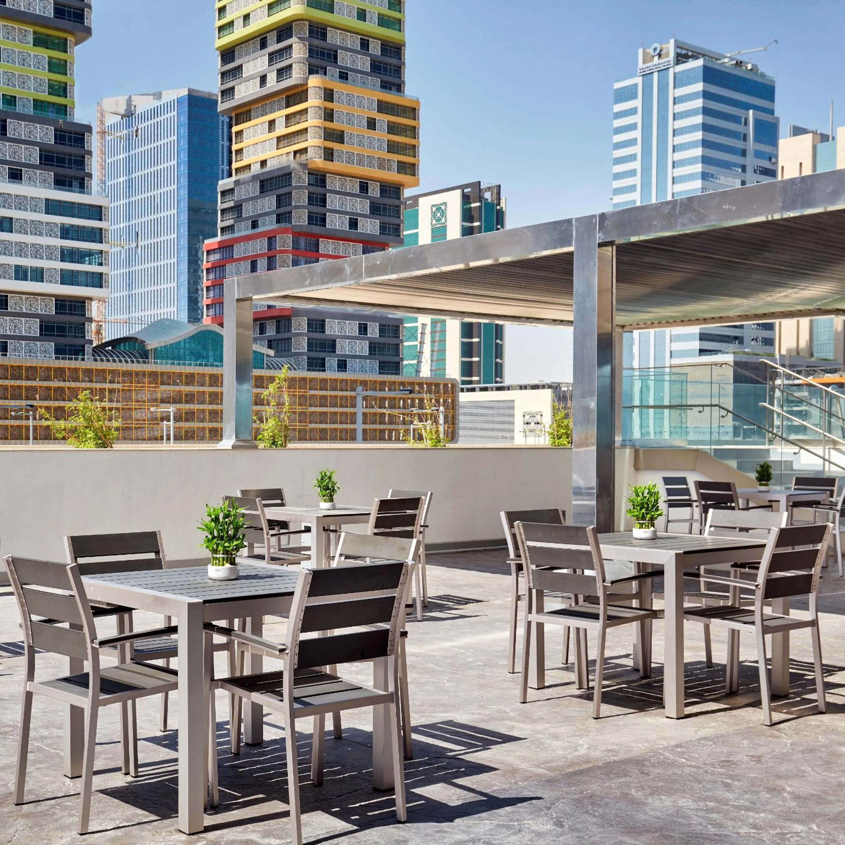 Balcony/Terrace in Staybridge Suites - Doha Lusail by IHG