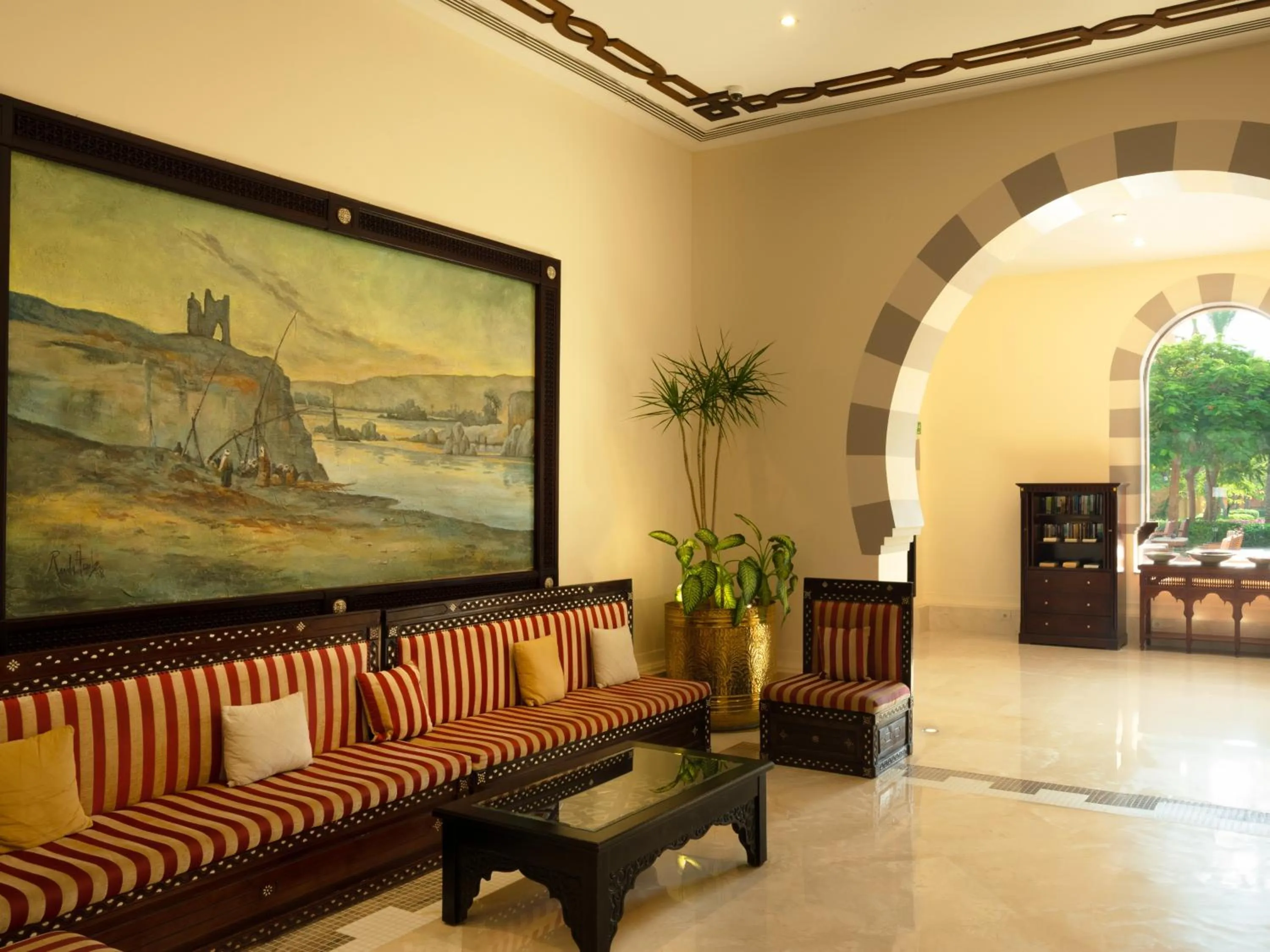 Library in Stella Beach Resort & Spa, Makadi Bay