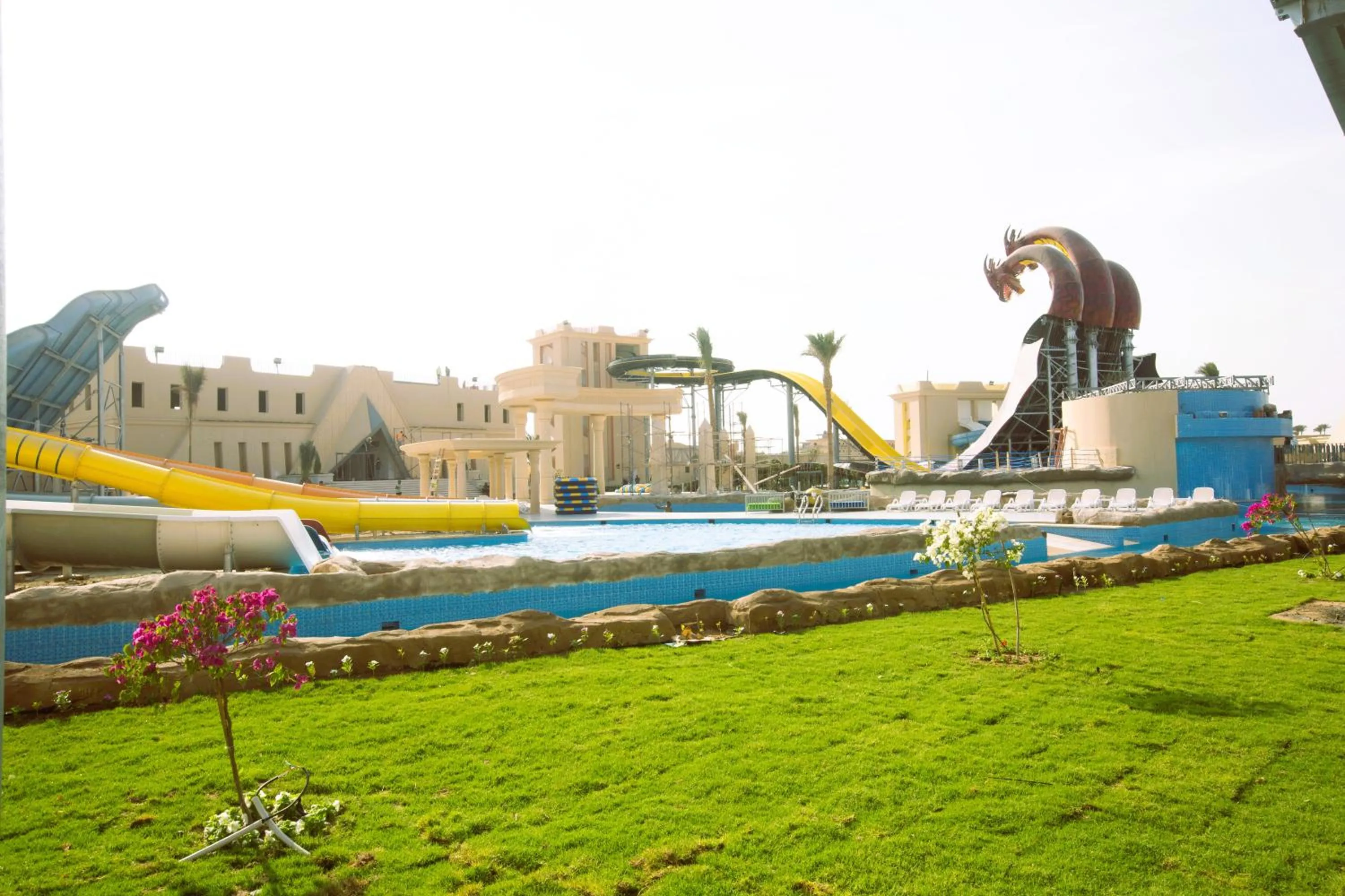 Aqua park in Stella Beach Resort & Spa, Makadi Bay