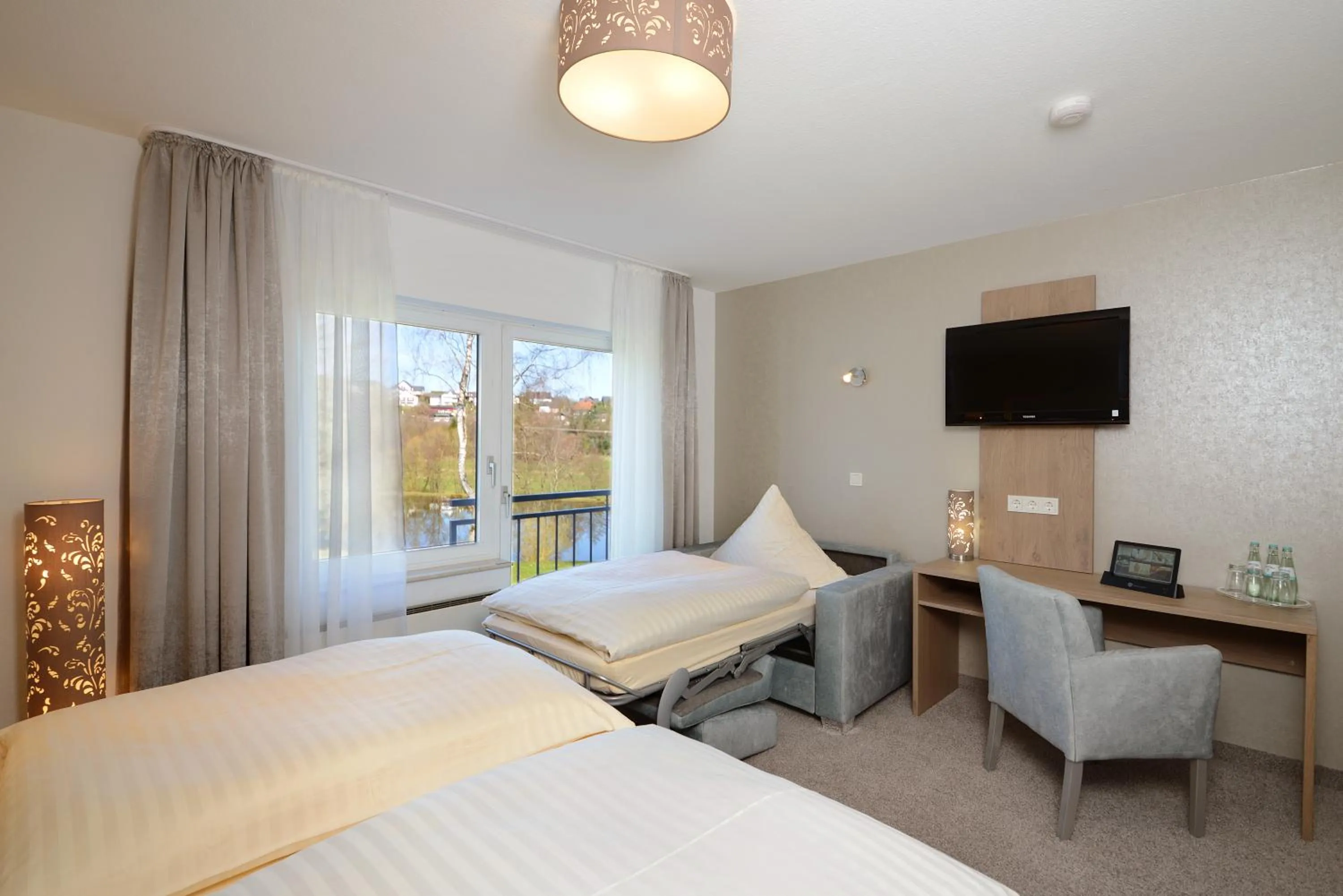 Bed in Hotel Hammermühle