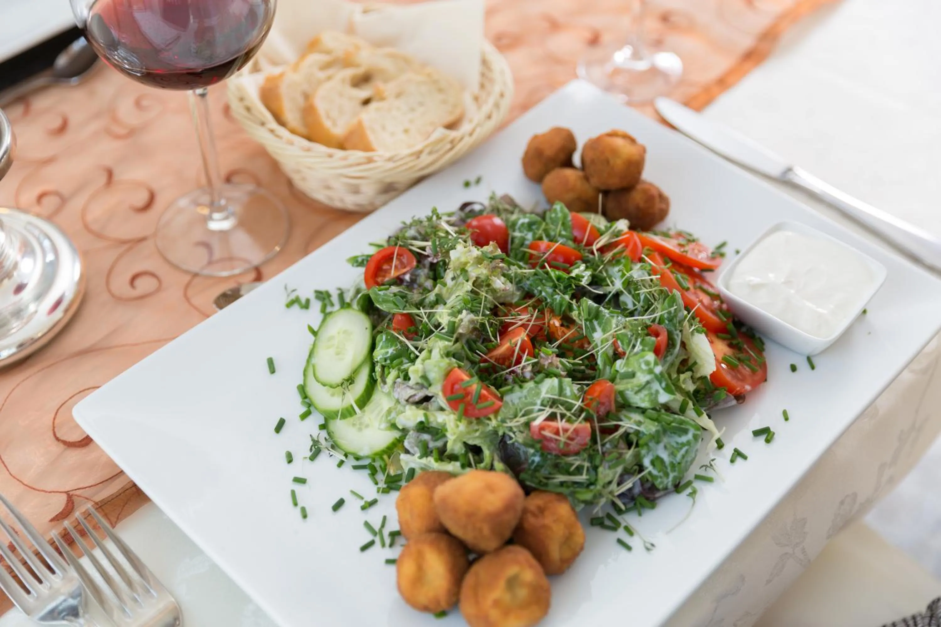 Food close-up in Hotel Hammermühle