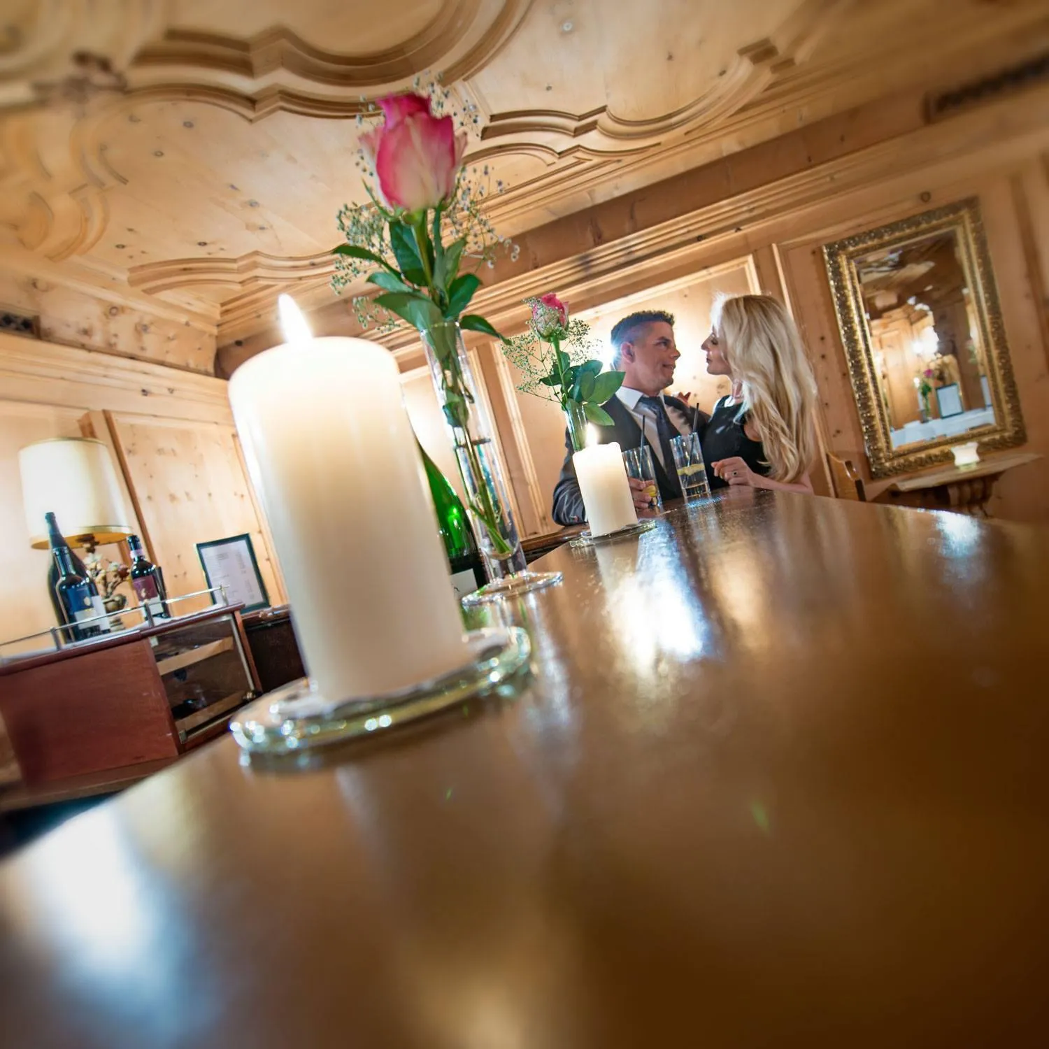 People in Hotel Restaurant Häupl