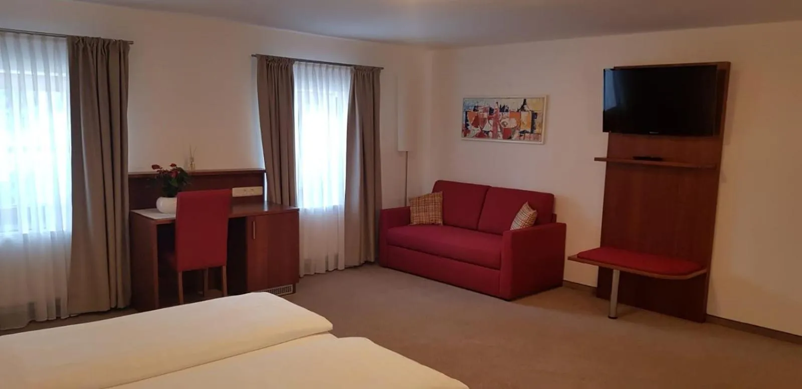 Bed in Hotel Restaurant Häupl