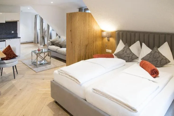 Bed in Hotel Restaurant Häupl