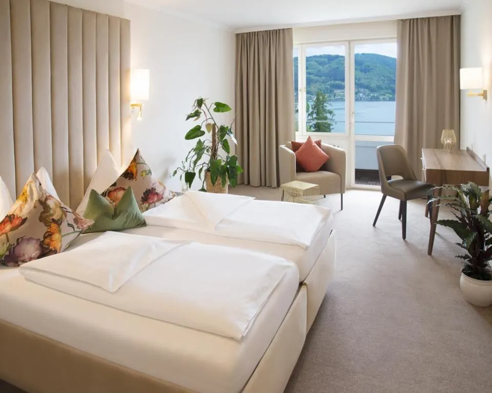 Bed in Hotel Restaurant Häupl