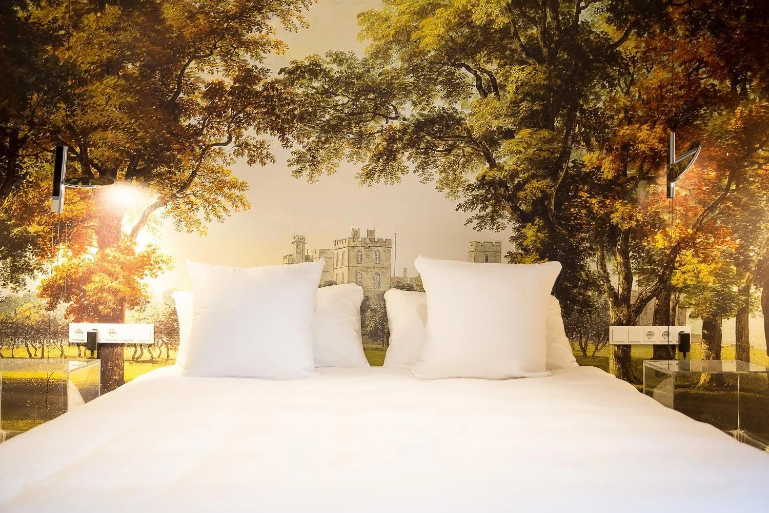 Bed in Hotel Napoleonschuur