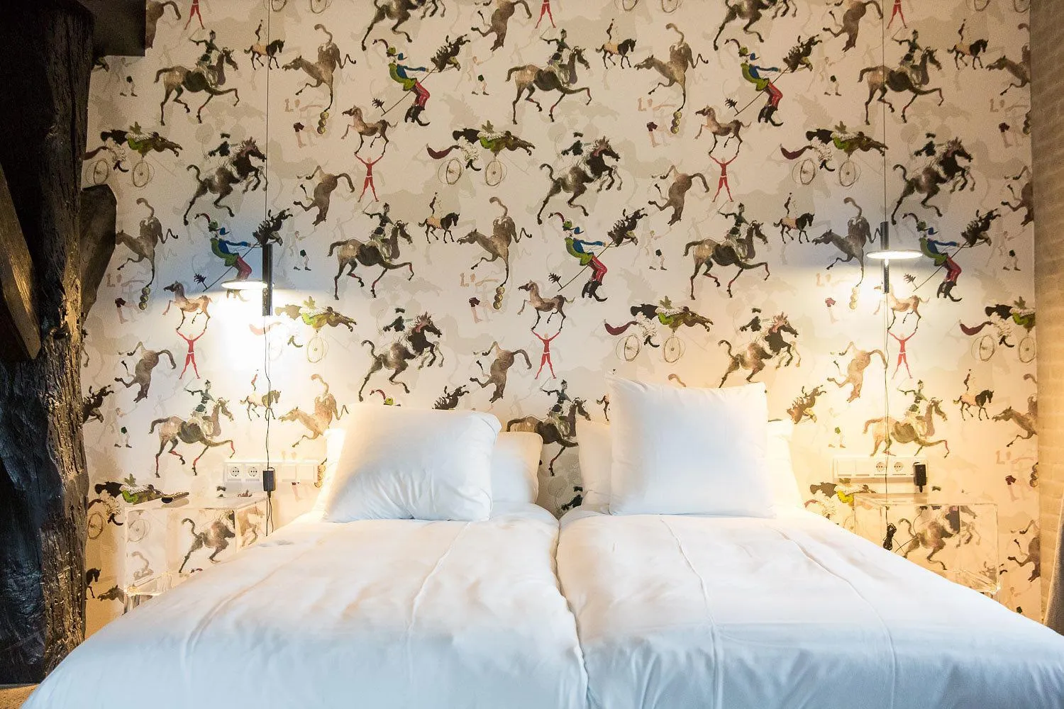 Bed in Hotel Napoleonschuur