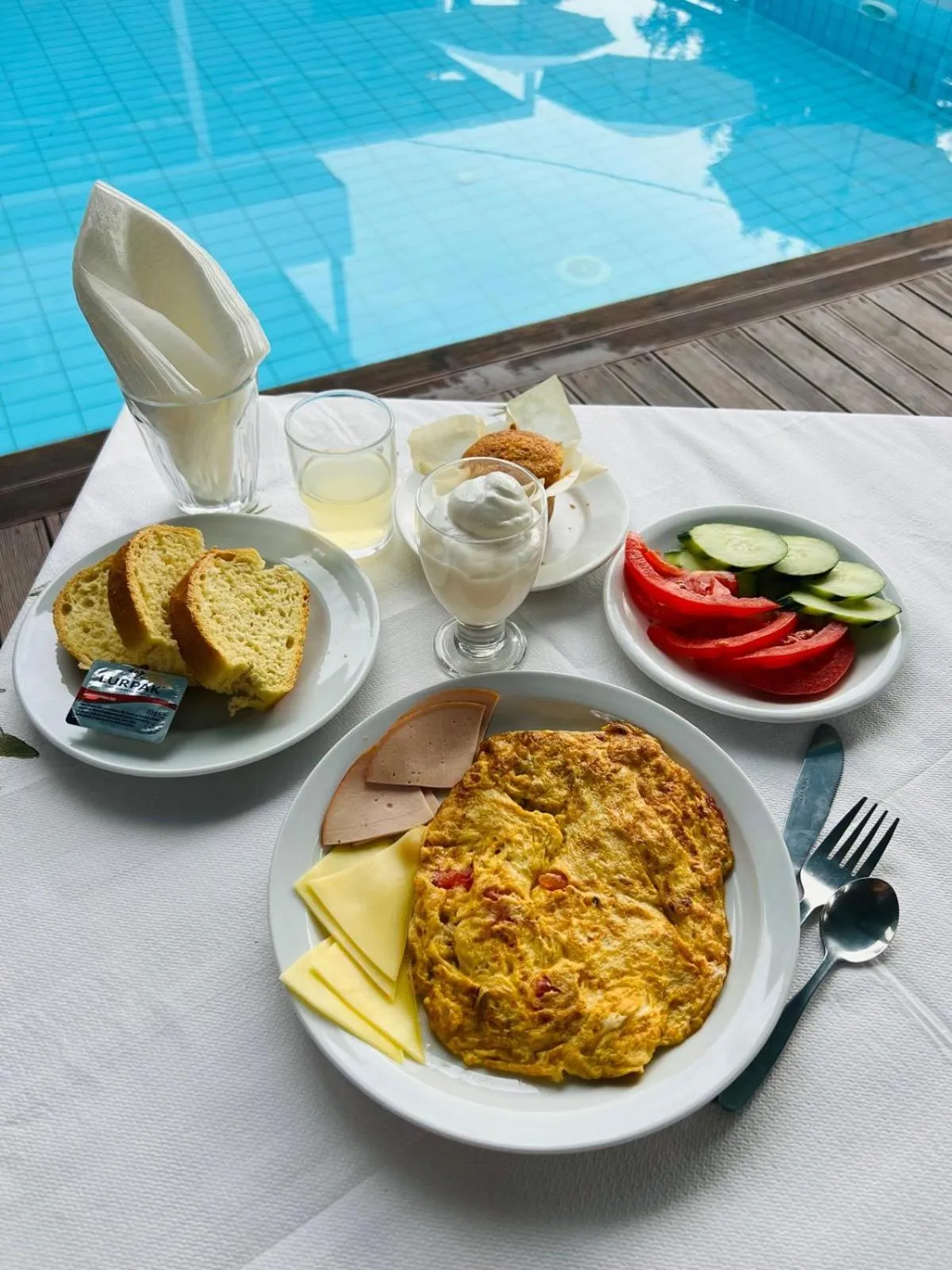 Breakfast in Naiades Almiros Hotel