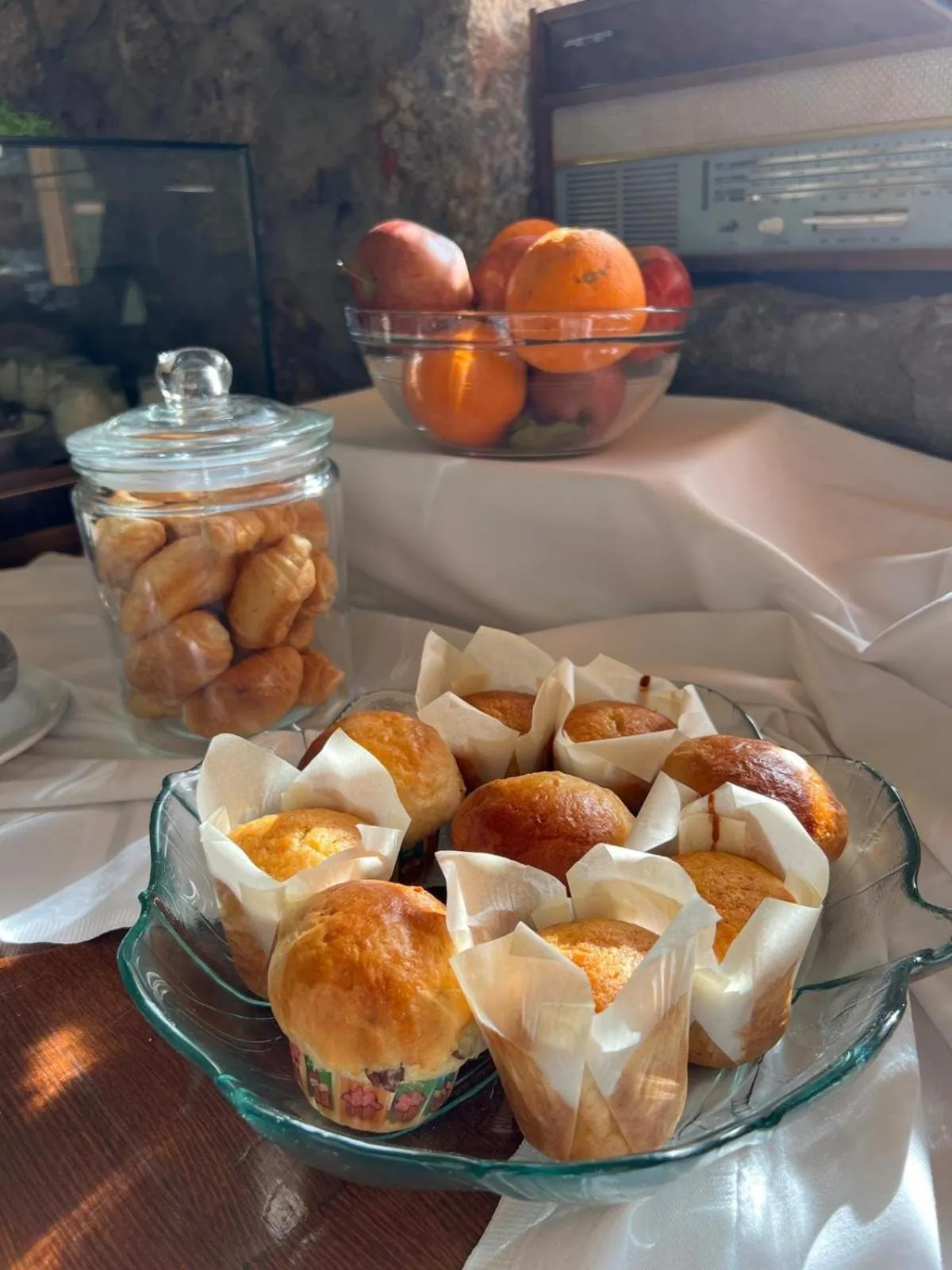 Buffet breakfast, Food in Naiades Almiros Hotel