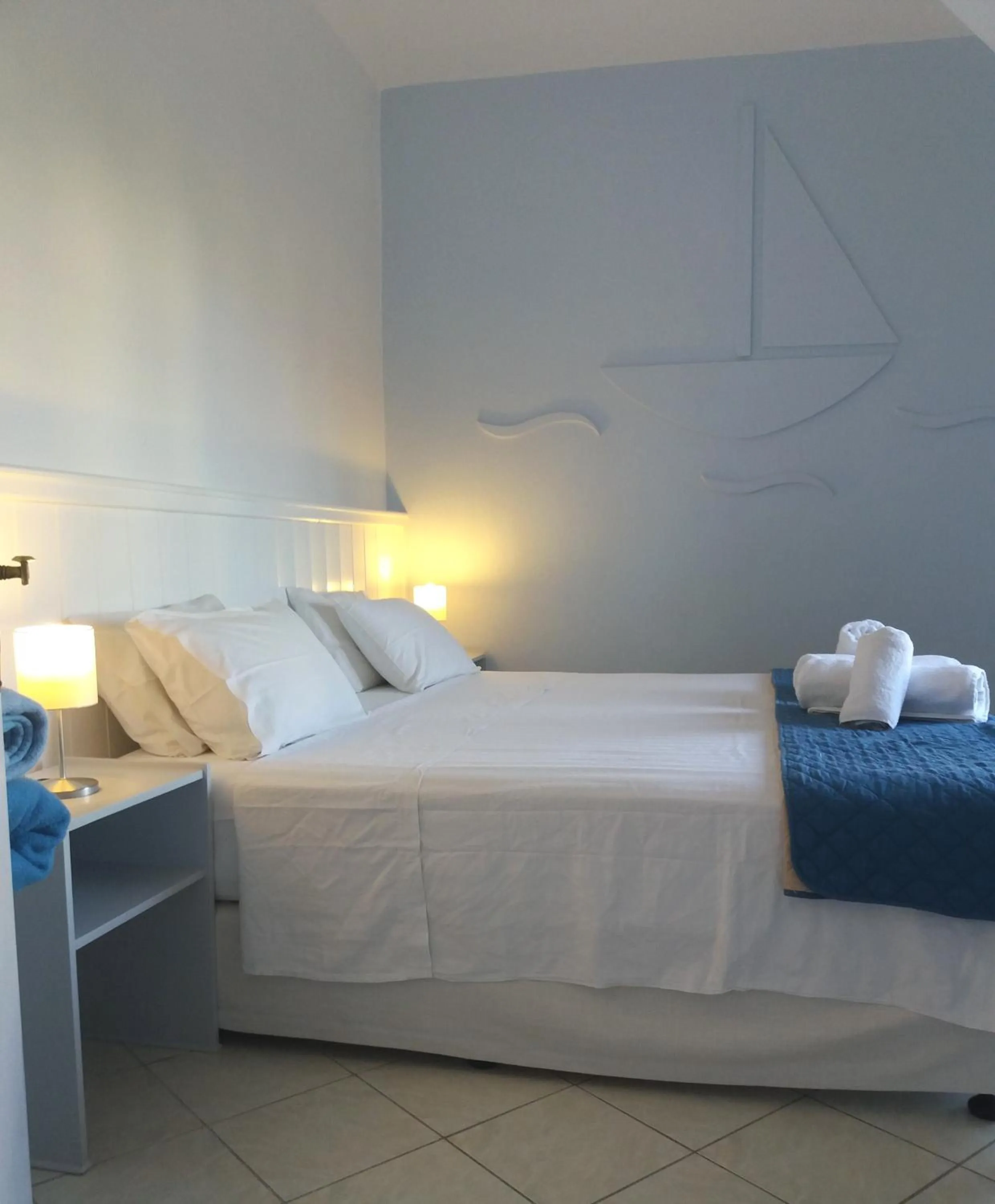 Bedroom, Bed in Naiades Almiros Hotel