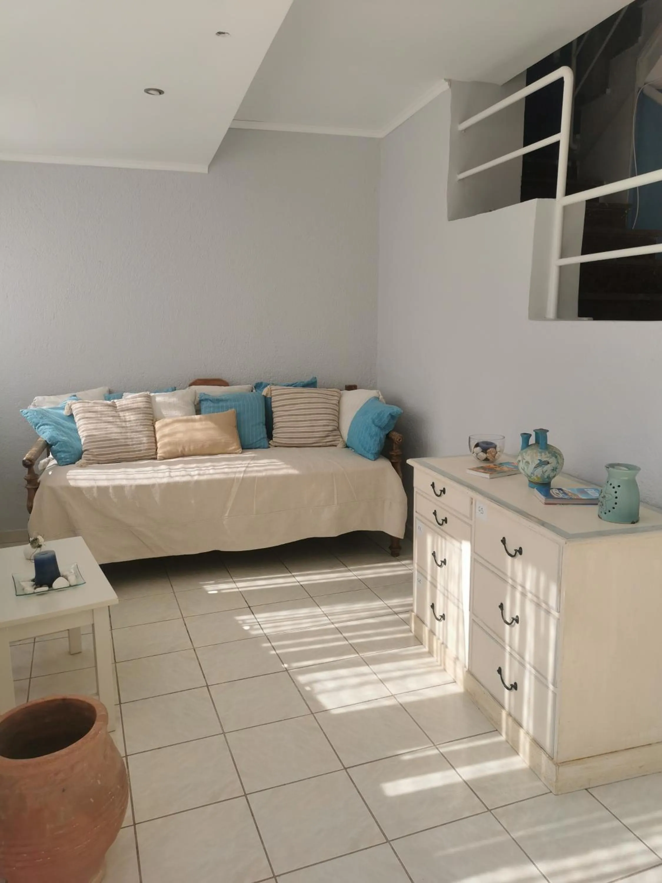 Library, Seating Area in Naiades Almiros Hotel