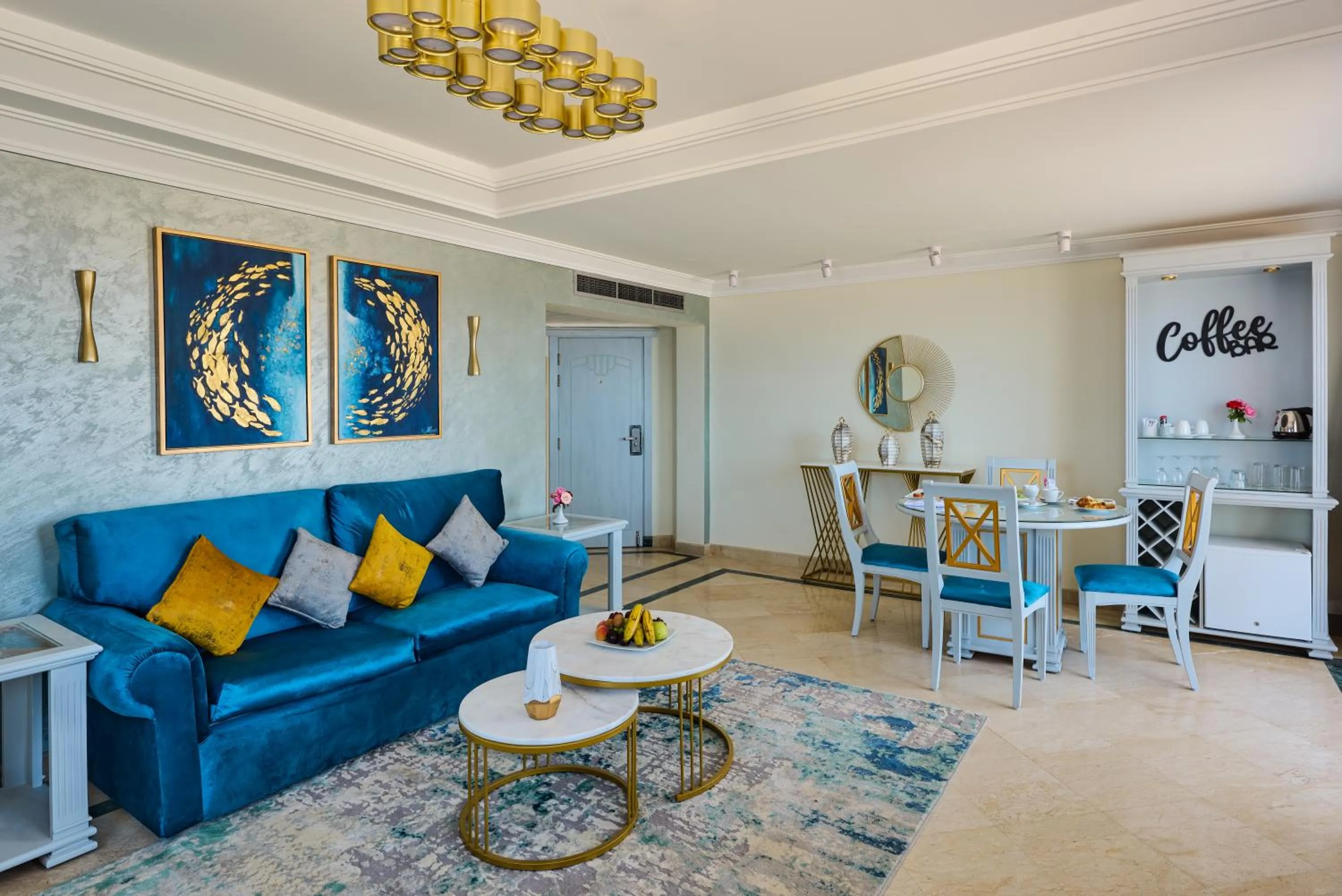 Living room in Dreams Beach Resort - Sharm El Sheikh