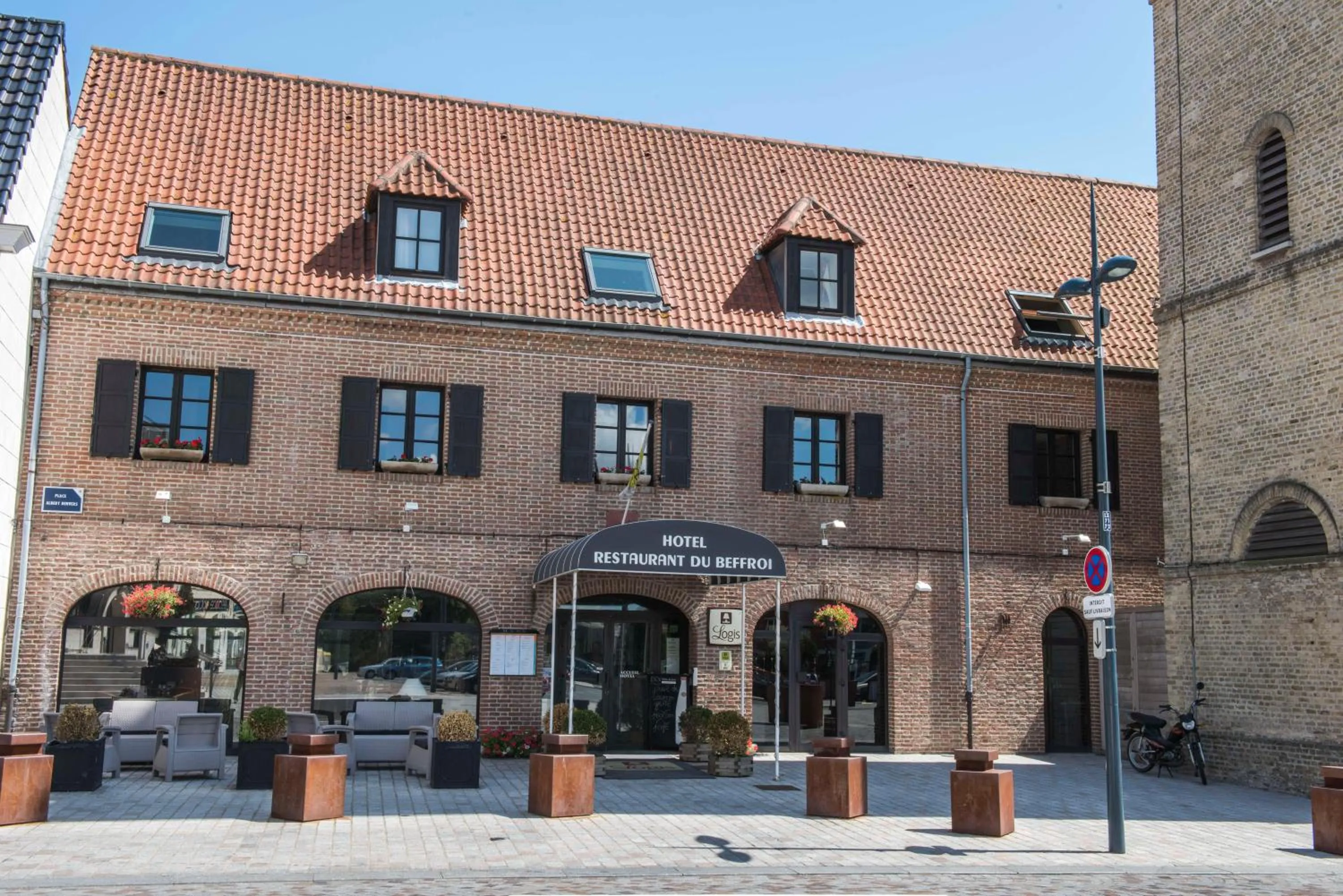 View (from property/room) in Hôtel du Beffroi Gravelines Dunkerque