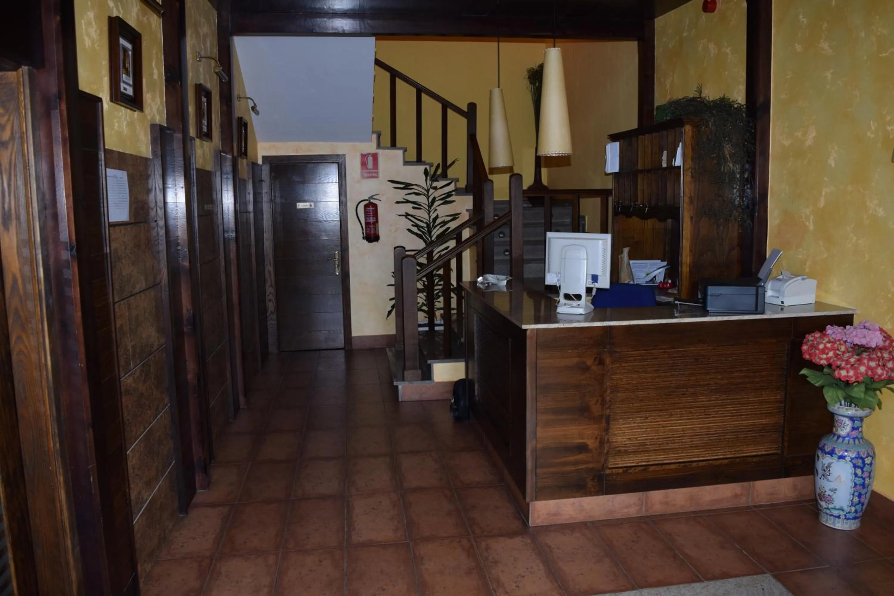 Lobby or reception in Hotel Restaurante Val