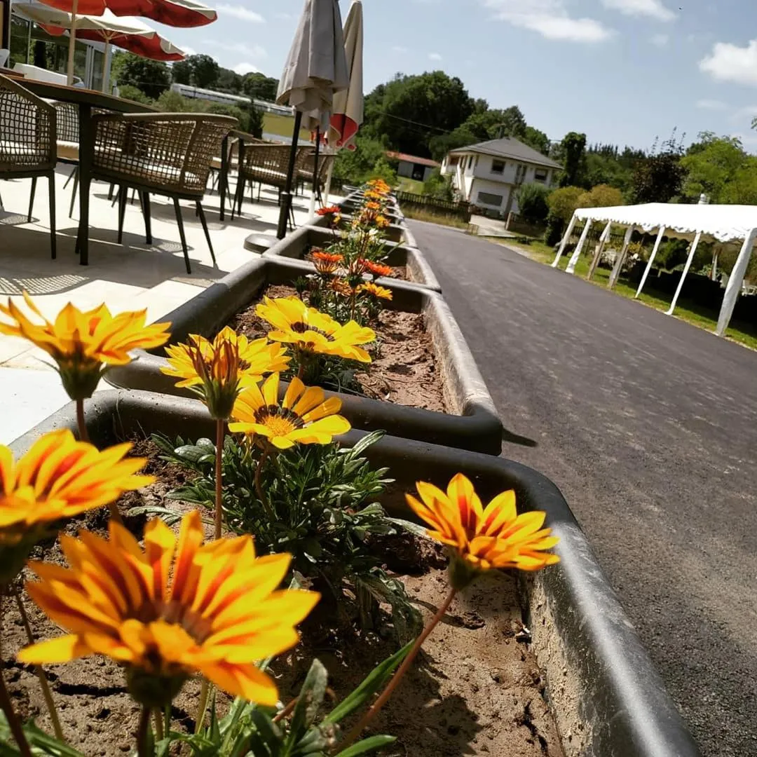 Garden in Hotel Restaurante Val