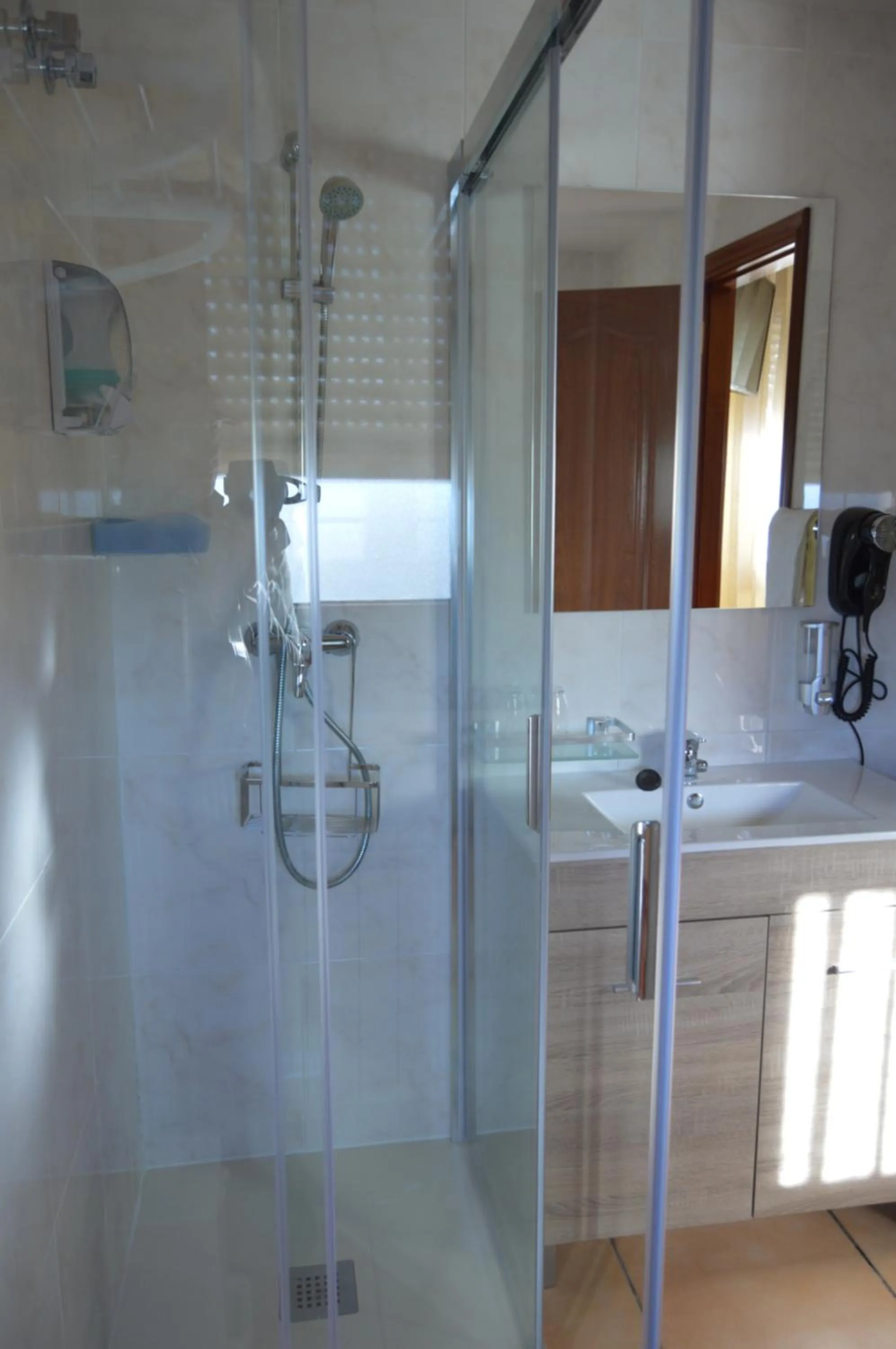 Bathroom in Hotel Restaurante Val