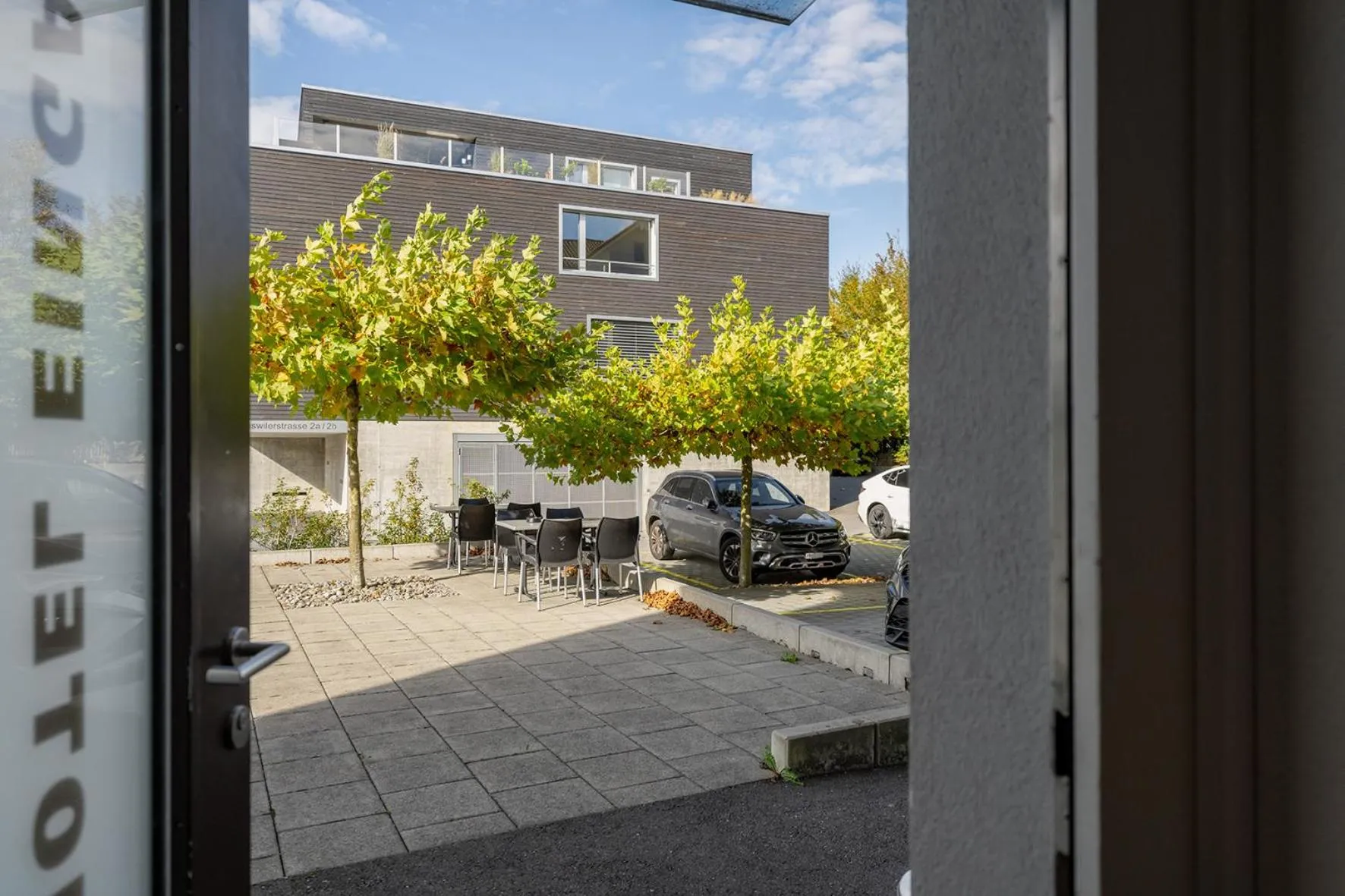 Parking in Aparthotel Bären