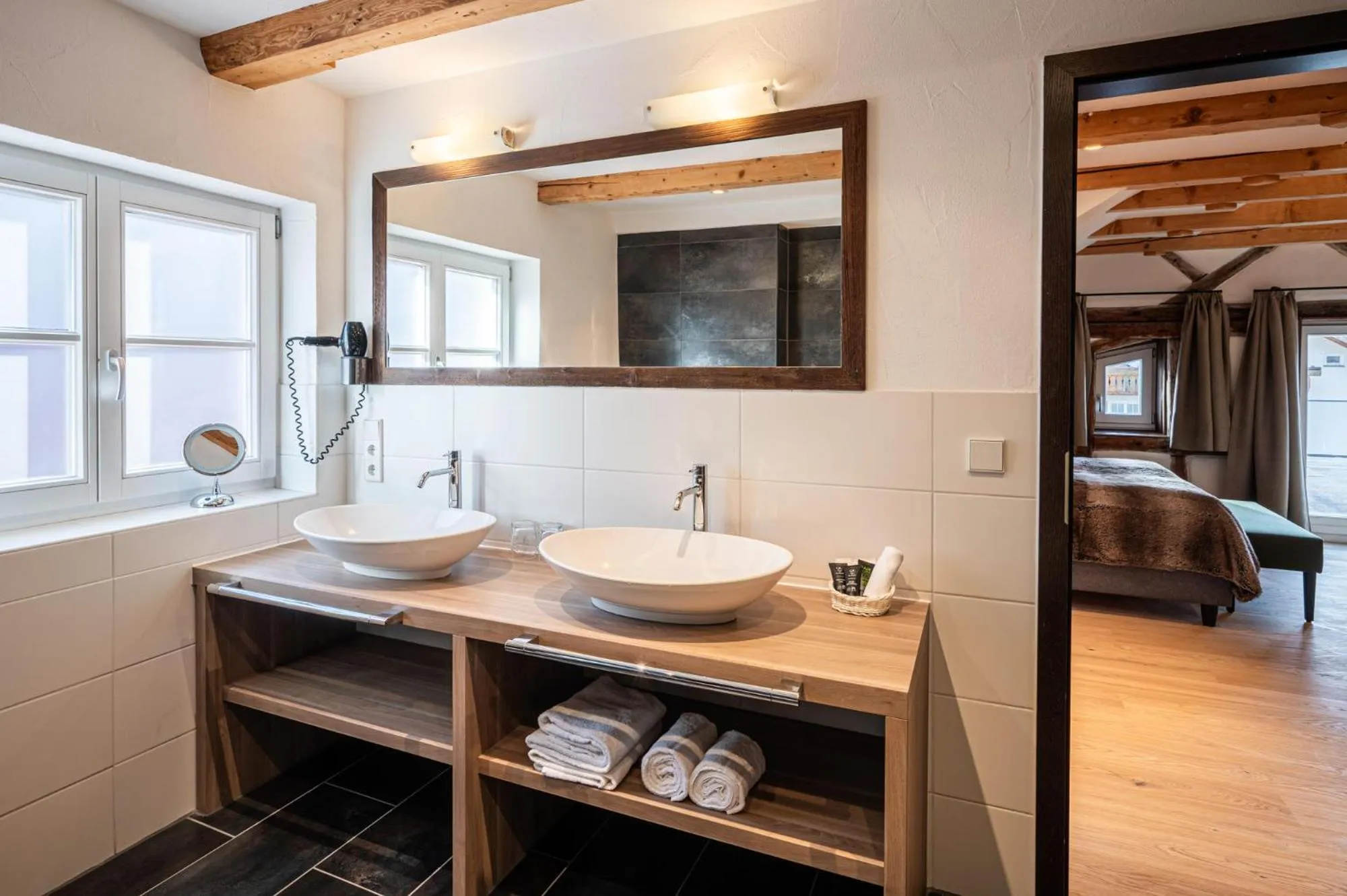 Bathroom in Alpin Lifestyle Hotel Löwen & Strauss