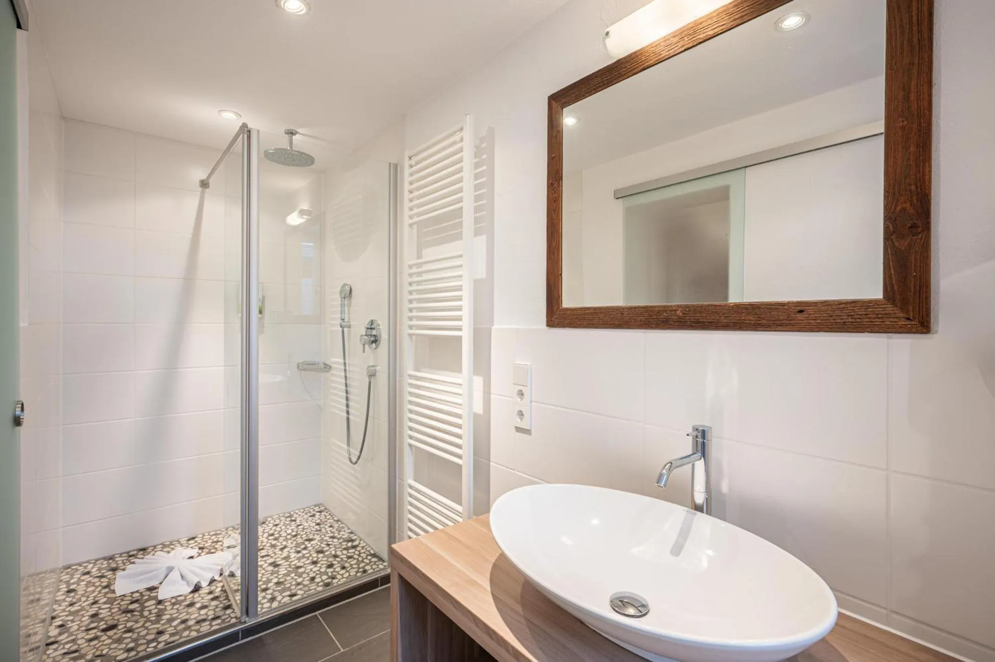 Bathroom in Alpin Lifestyle Hotel Löwen & Strauss