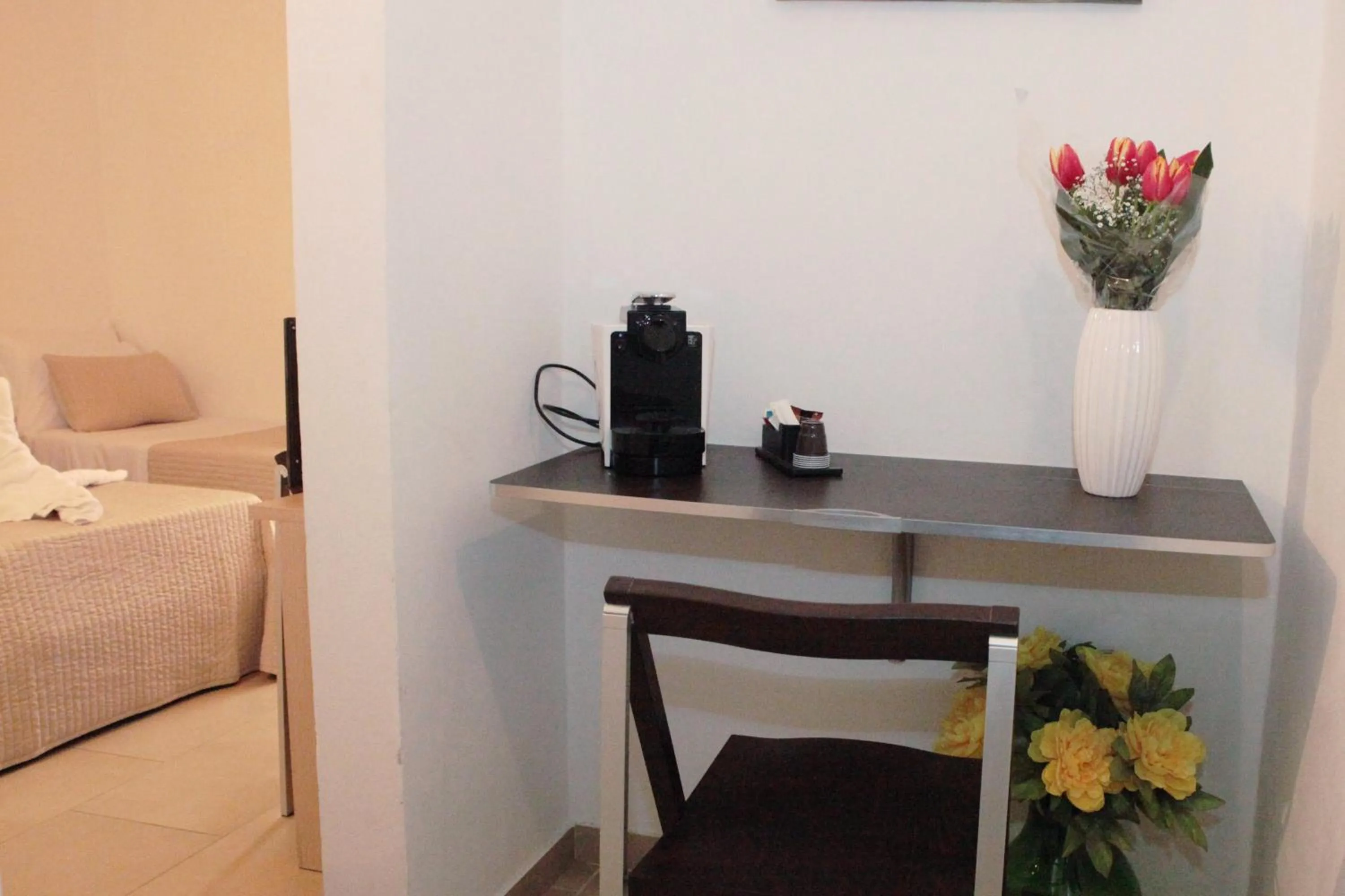 Decorative detail, Bed in La Corte Di Ibla