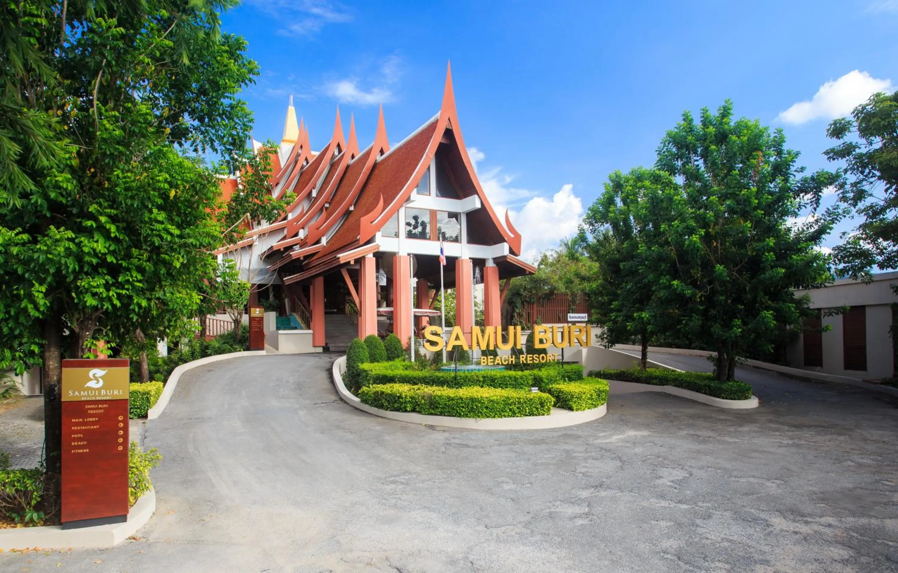 Facade/entrance in Samui Buri Beach Resort