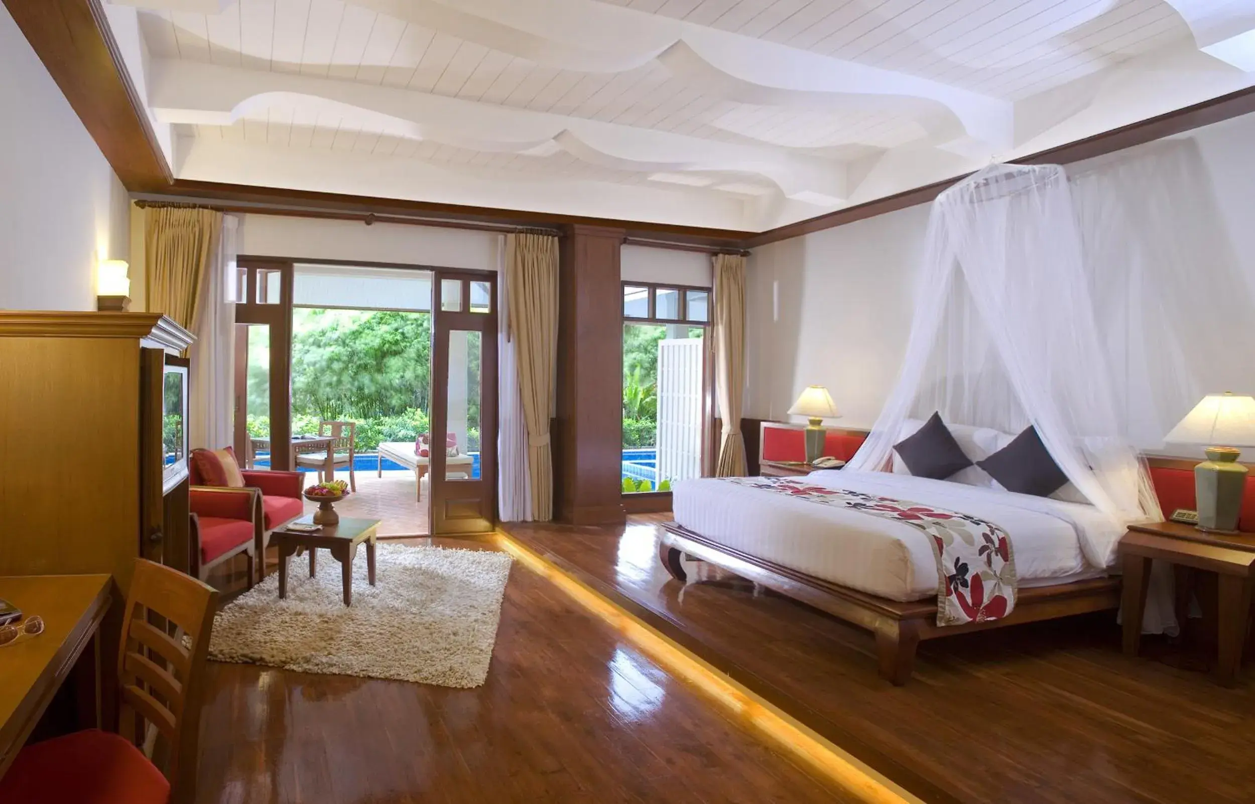 Deluxe Double or Twin Room with Pool Access in Samui Buri Beach Resort Deluxe Double or Twin Room with Pool Access in Samui Buri Beach Resort
