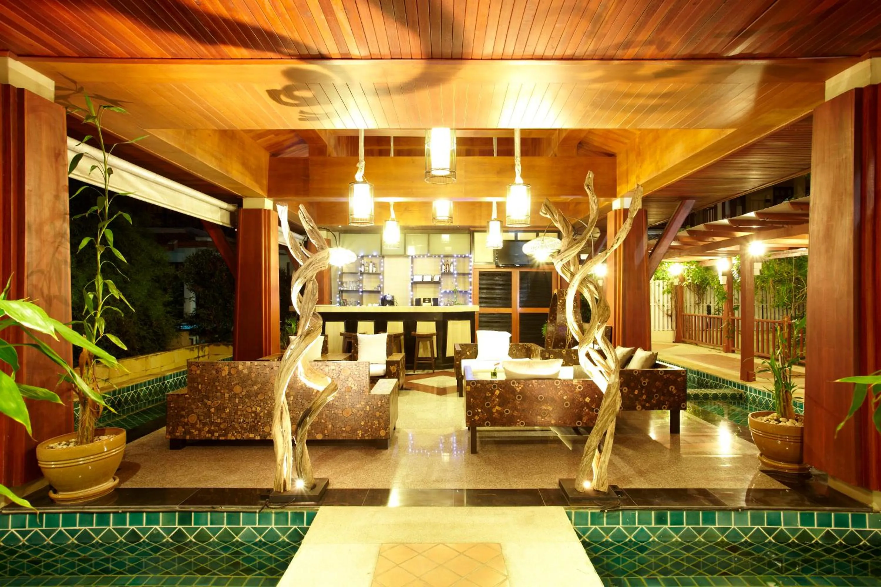 Lobby or reception in Samui Buri Beach Resort