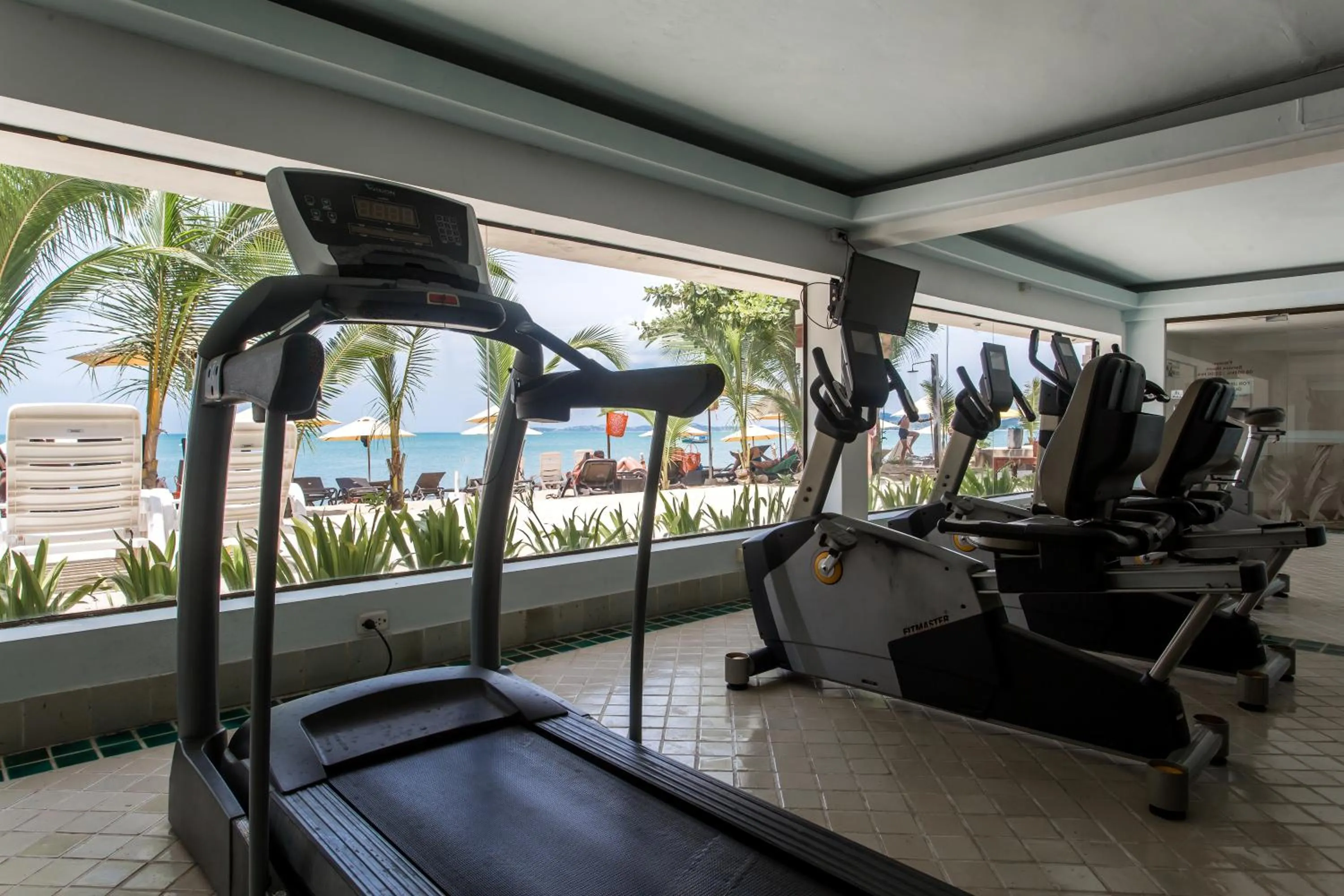 Fitness centre/facilities in Samui Buri Beach Resort