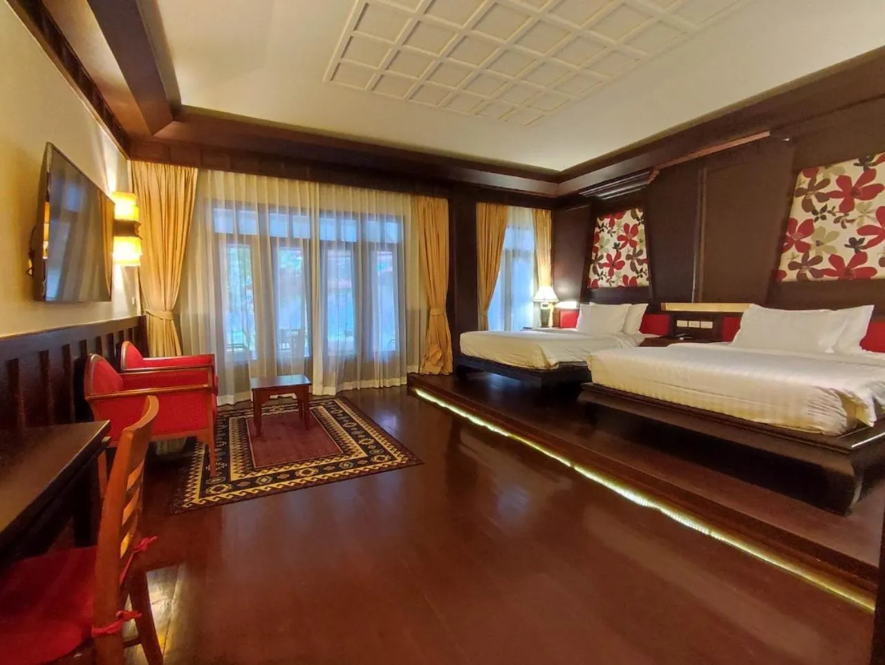 Bedroom, Bed in Samui Buri Beach Resort