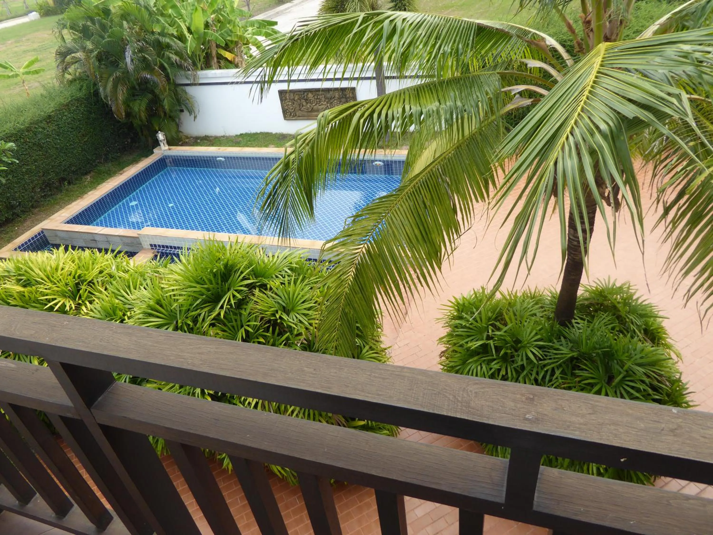 Balcony/Terrace in Tropicana Beach Villa at VIP Resort