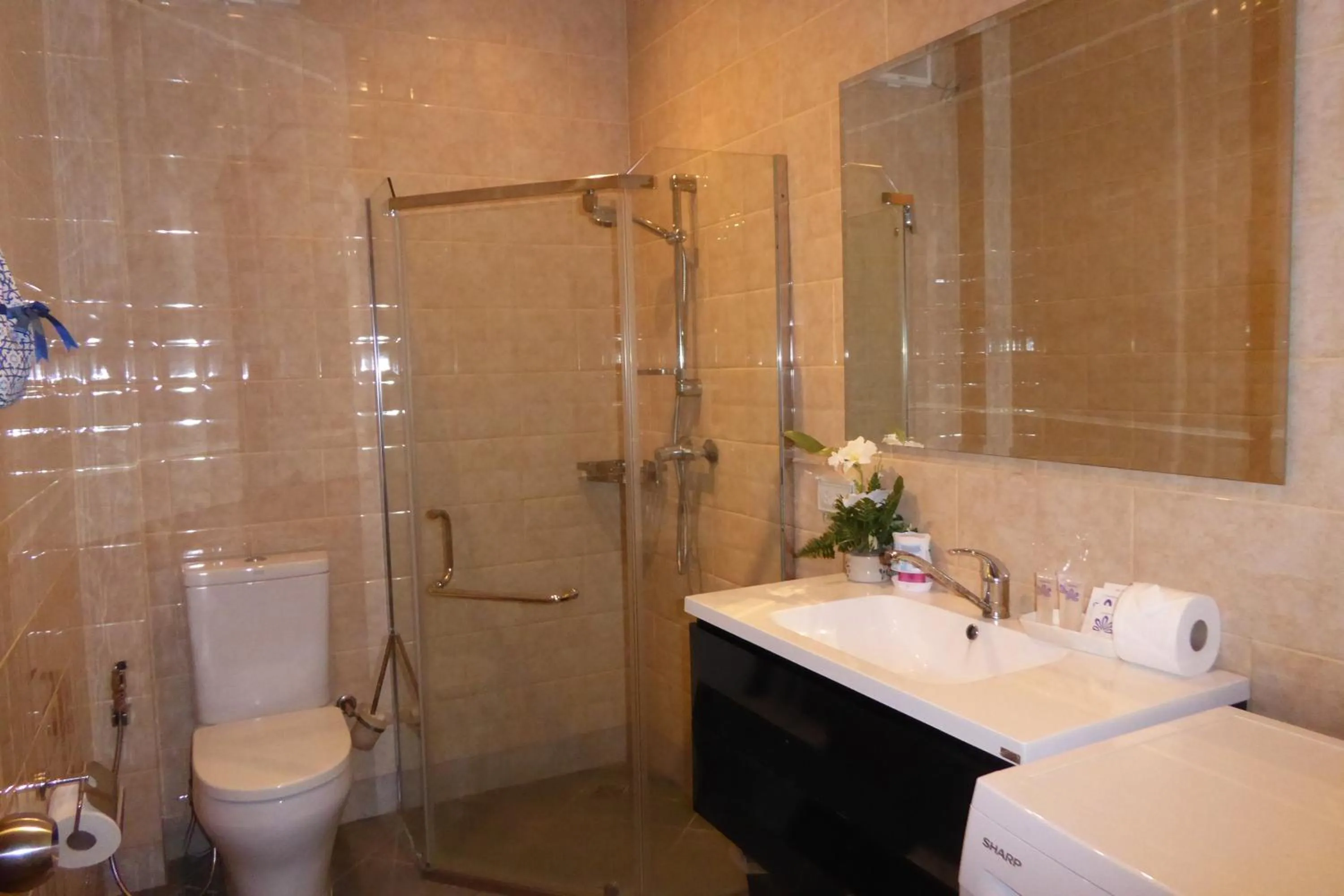 Shower in Tropicana Beach Villa at VIP Resort