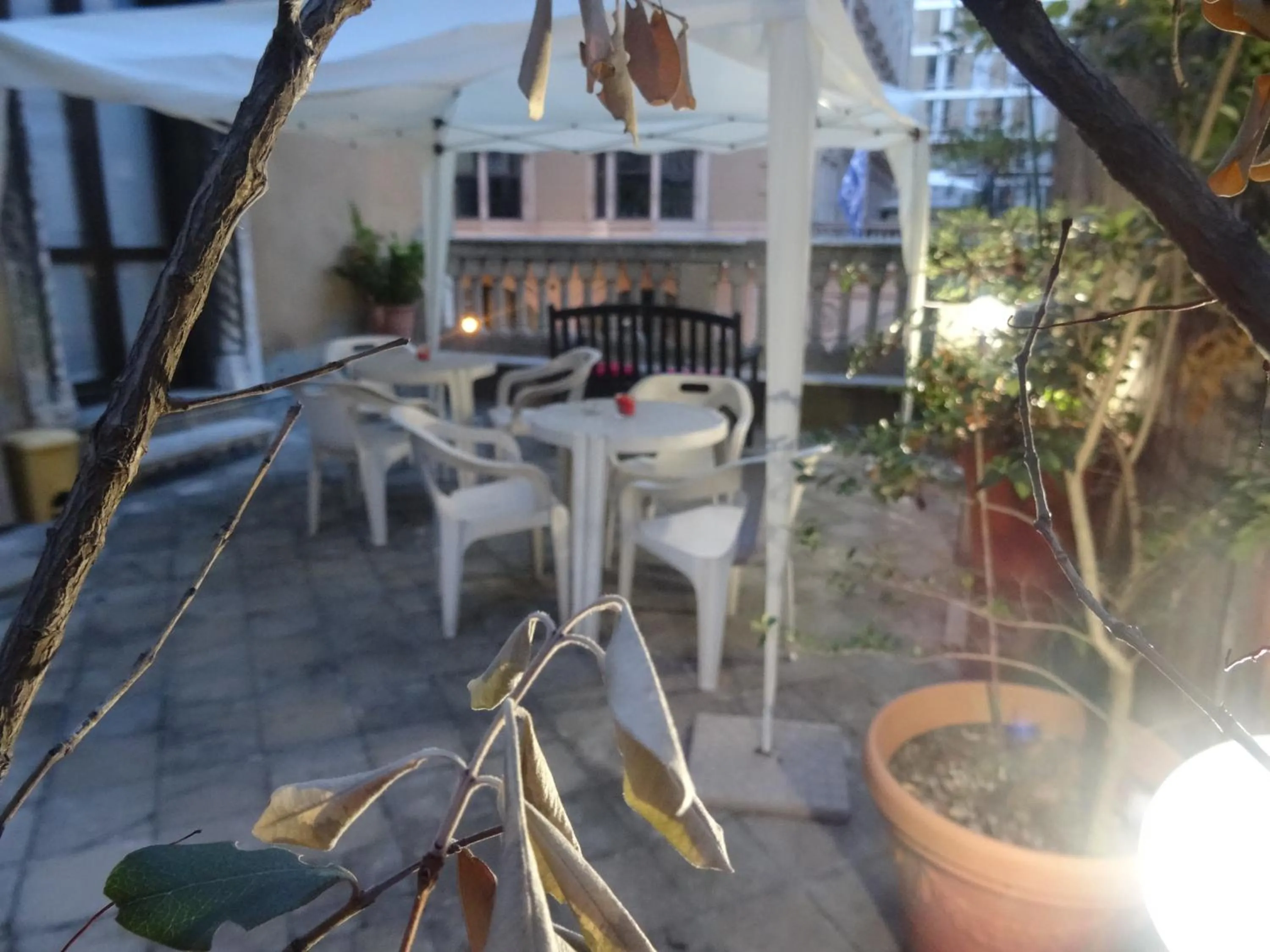 Balcony/Terrace in Albergo Locanda Alambra