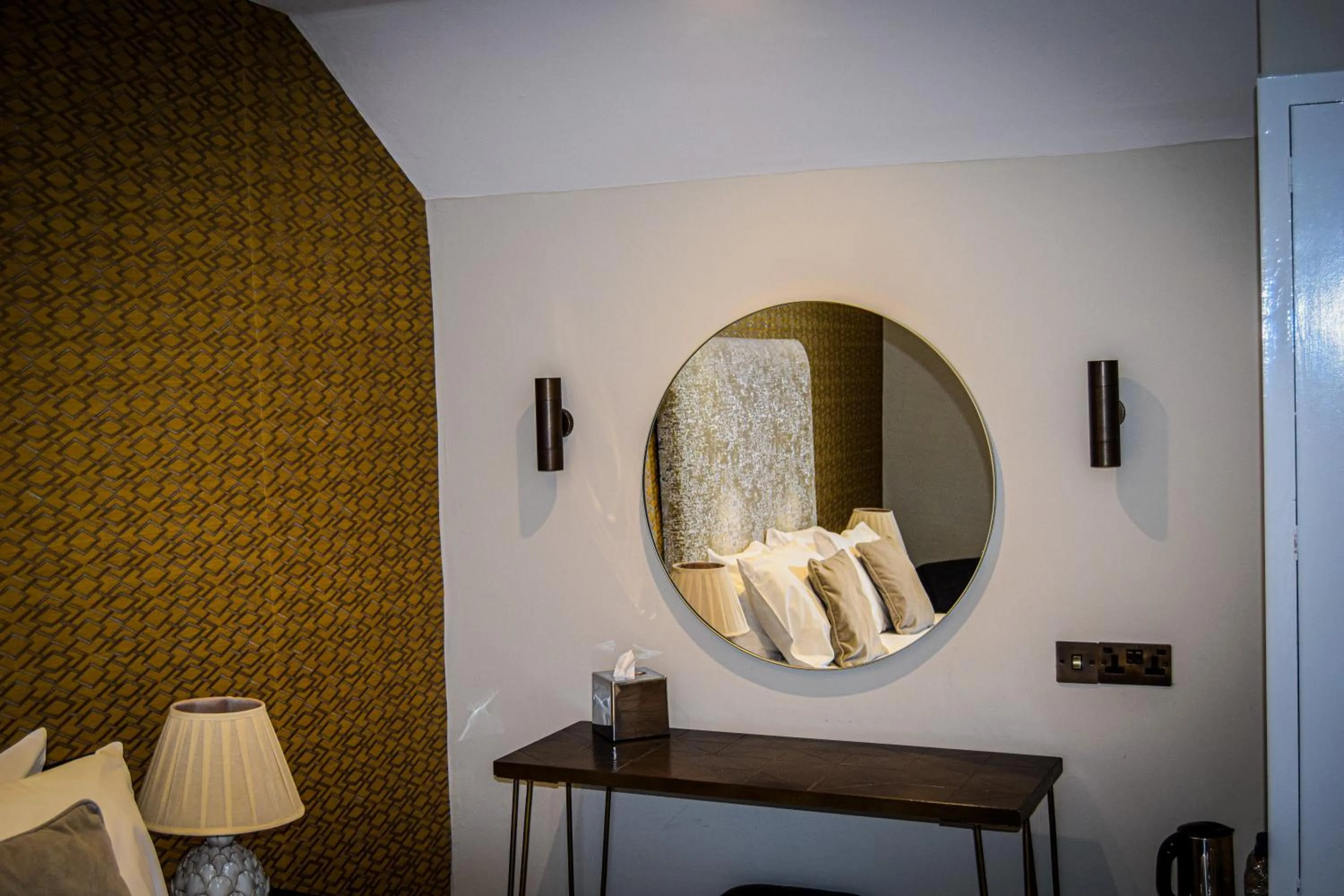 Decorative detail in Rising Sun Hotel