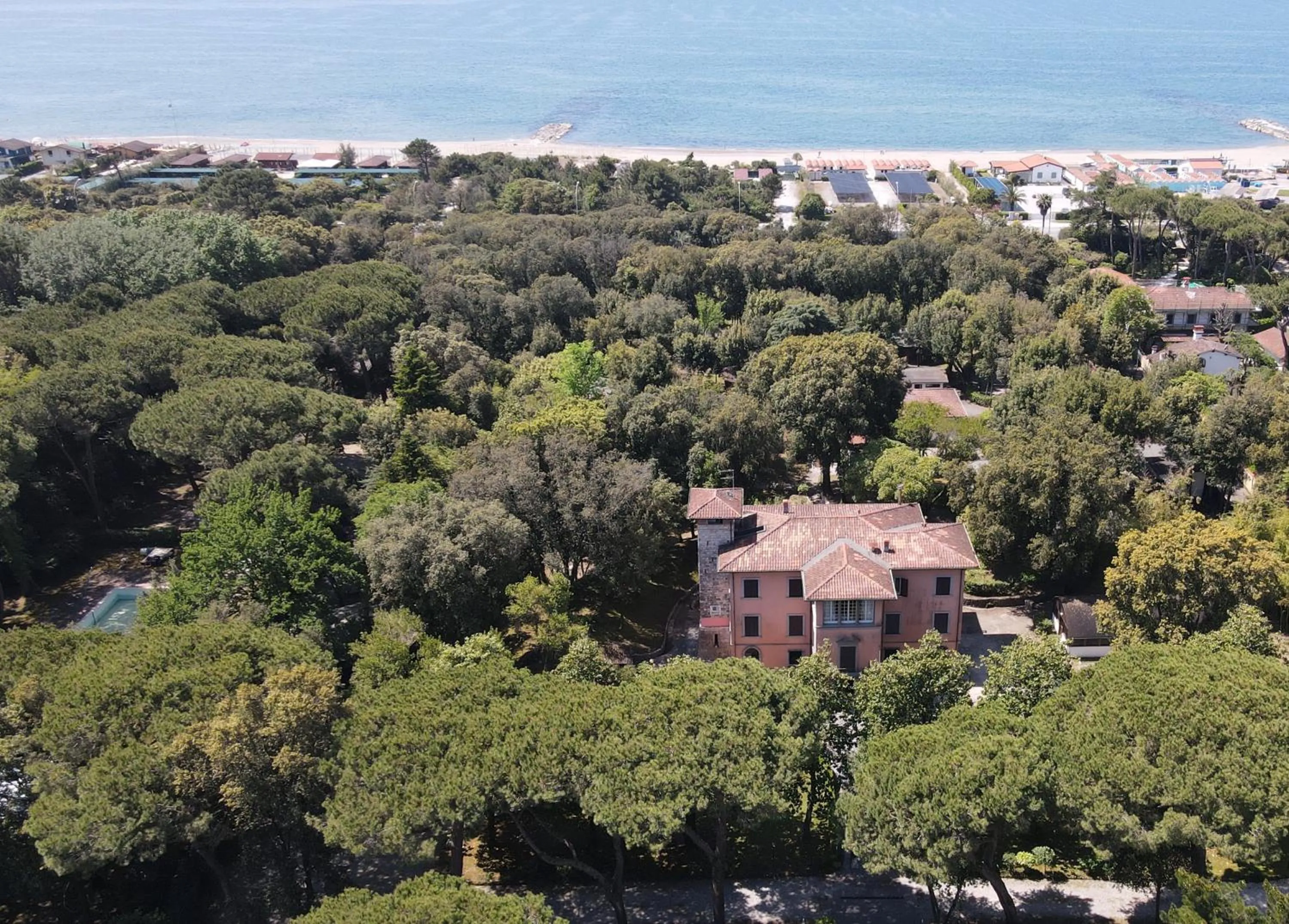 Bird's eye view in Residence Il Fortino