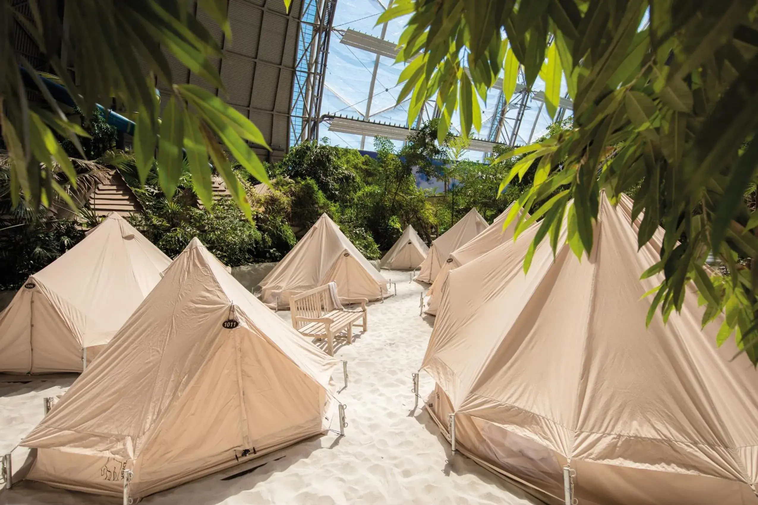 2-Person Tent in Tropical Islands 2-Person Tent in Tropical Islands