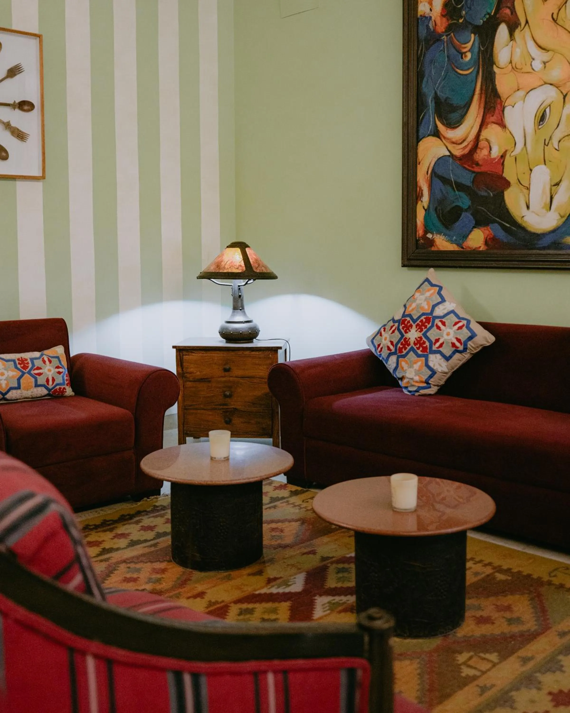 Living room in Colonel’s Retreat