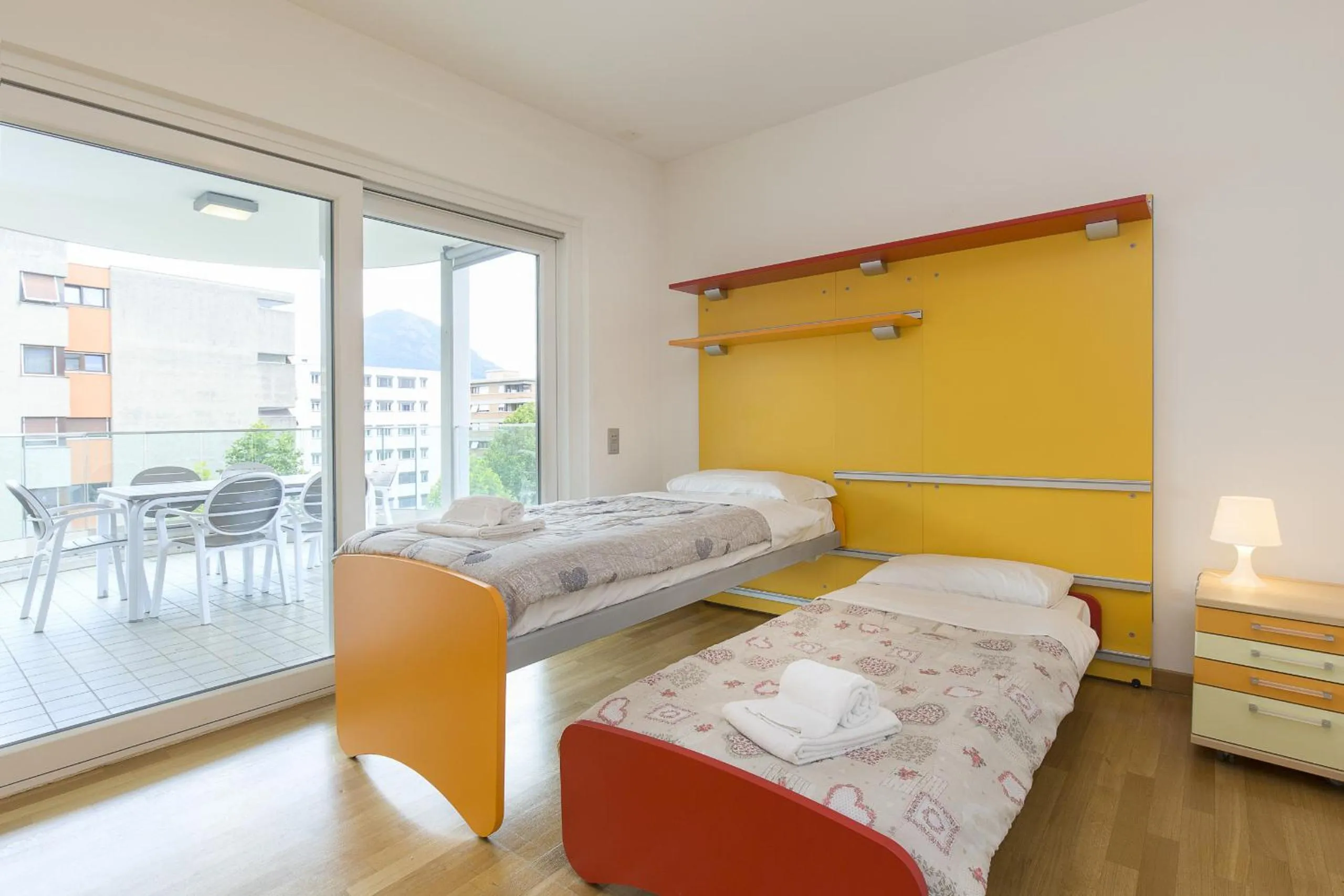 Balcony/Terrace, Bed in Prestige Apartments by Quokka 360 - spacious flats with terraces