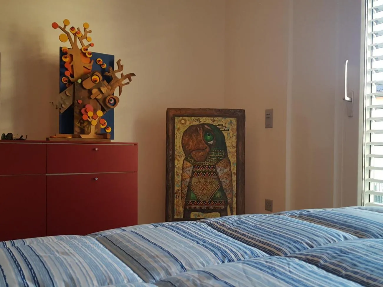 Decorative detail, Bed in Prestige Apartments by Quokka 360 - spacious flats with terraces