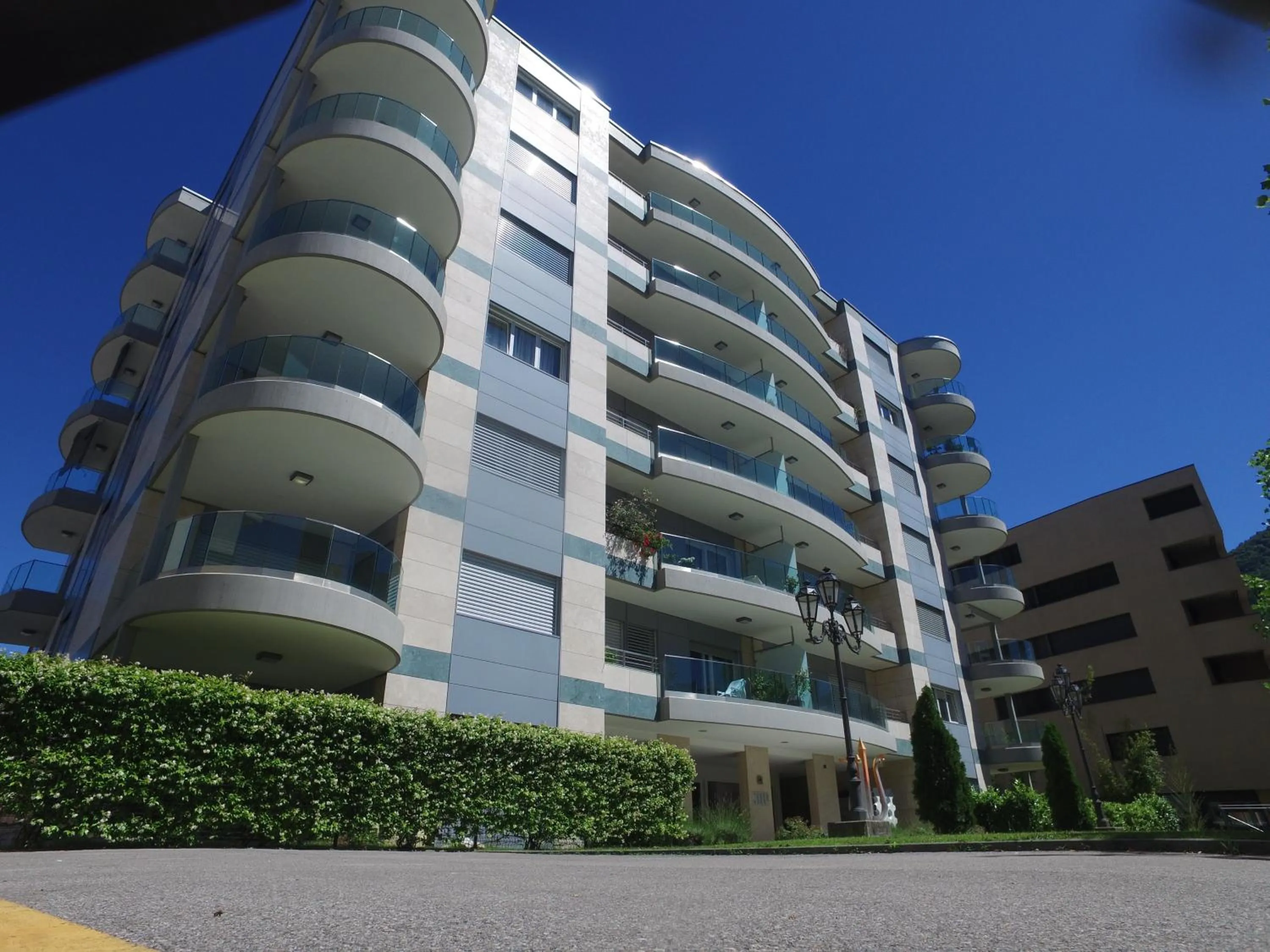 Property building in Prestige Apartments by Quokka 360 - spacious flats with terraces
