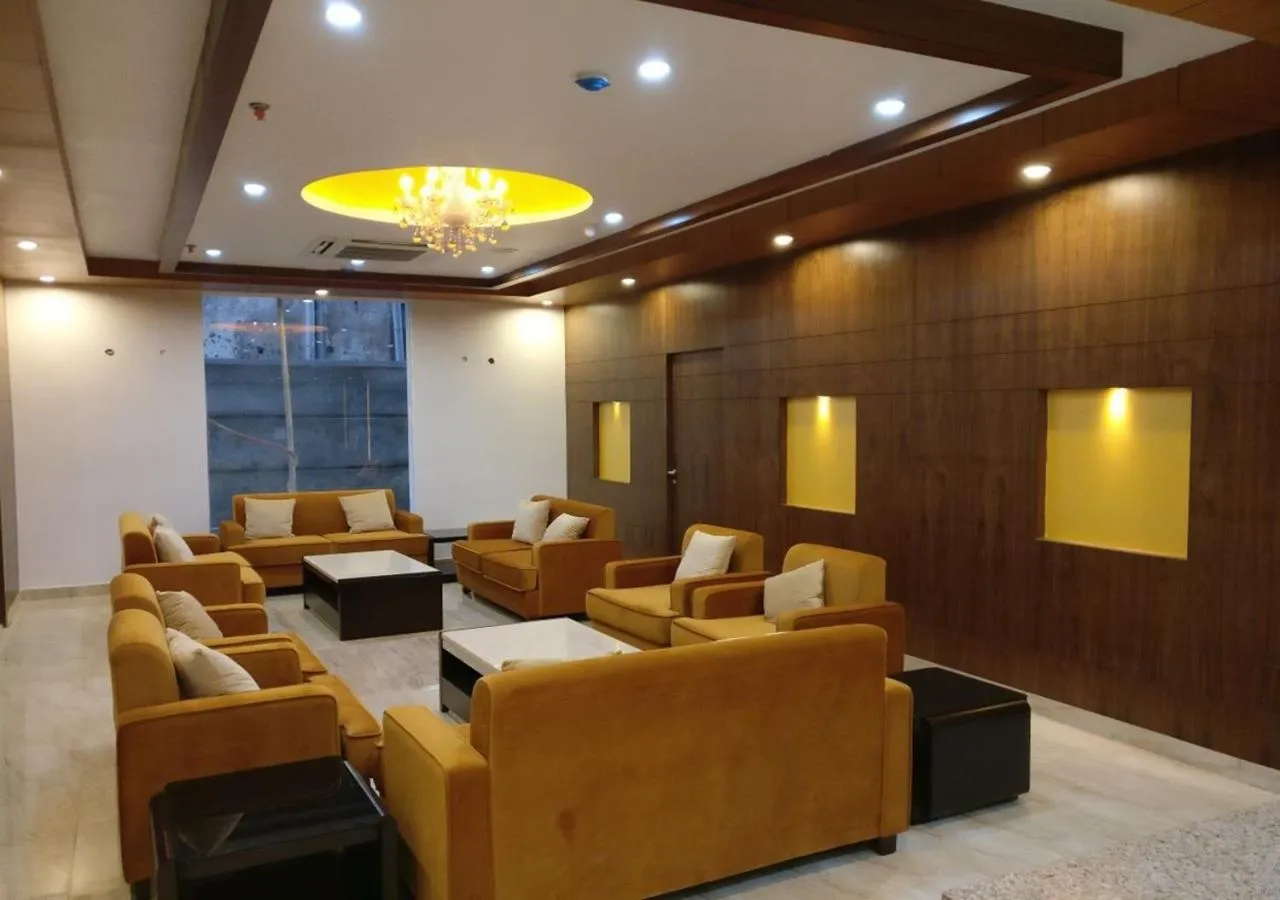 Lobby or reception in Triguna Clarks Inn Kurnool