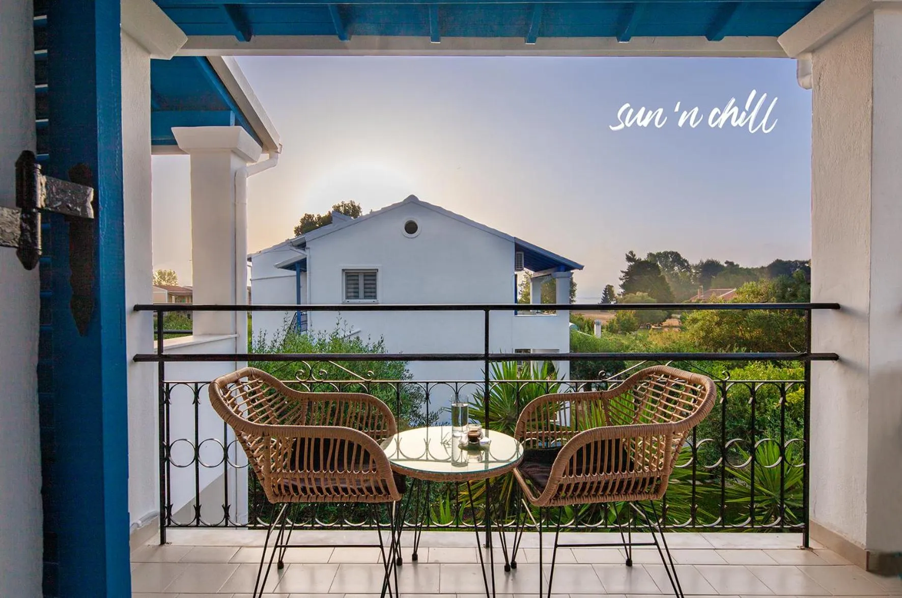 Balcony/Terrace in Sun 'n Chill, Boutique Apartments & Beach Villa