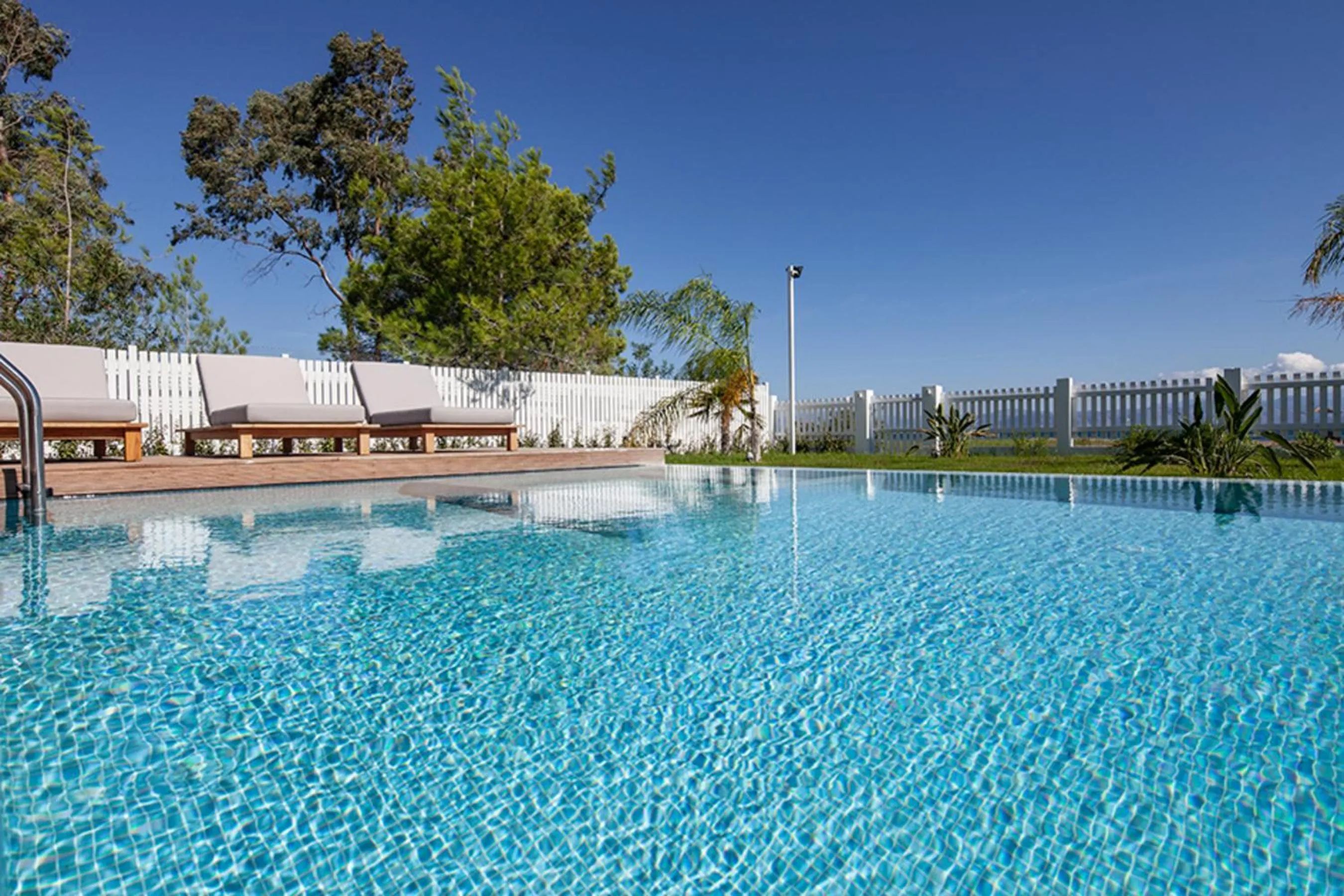 Swimming pool in Sun 'n Chill, Boutique Apartments & Beach Villa