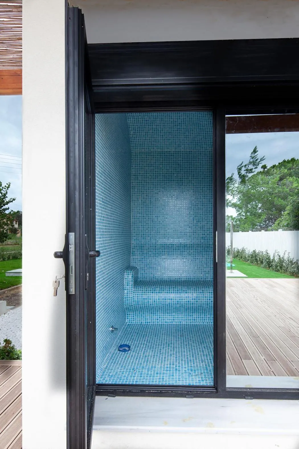 Steam room in Sun 'n Chill, Boutique Apartments & Beach Villa