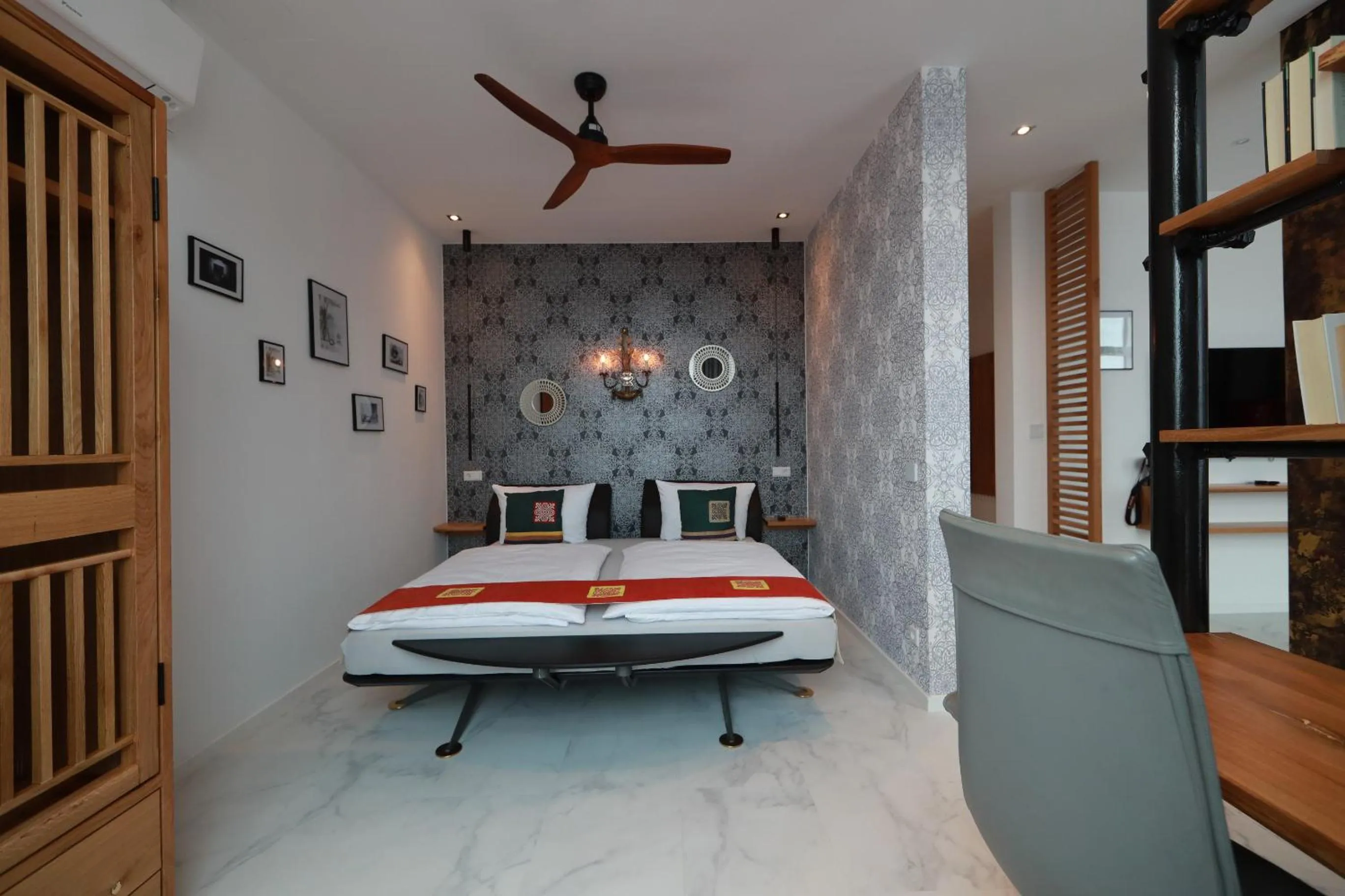 Bed in 36 Phô Cô Hotel & Suites