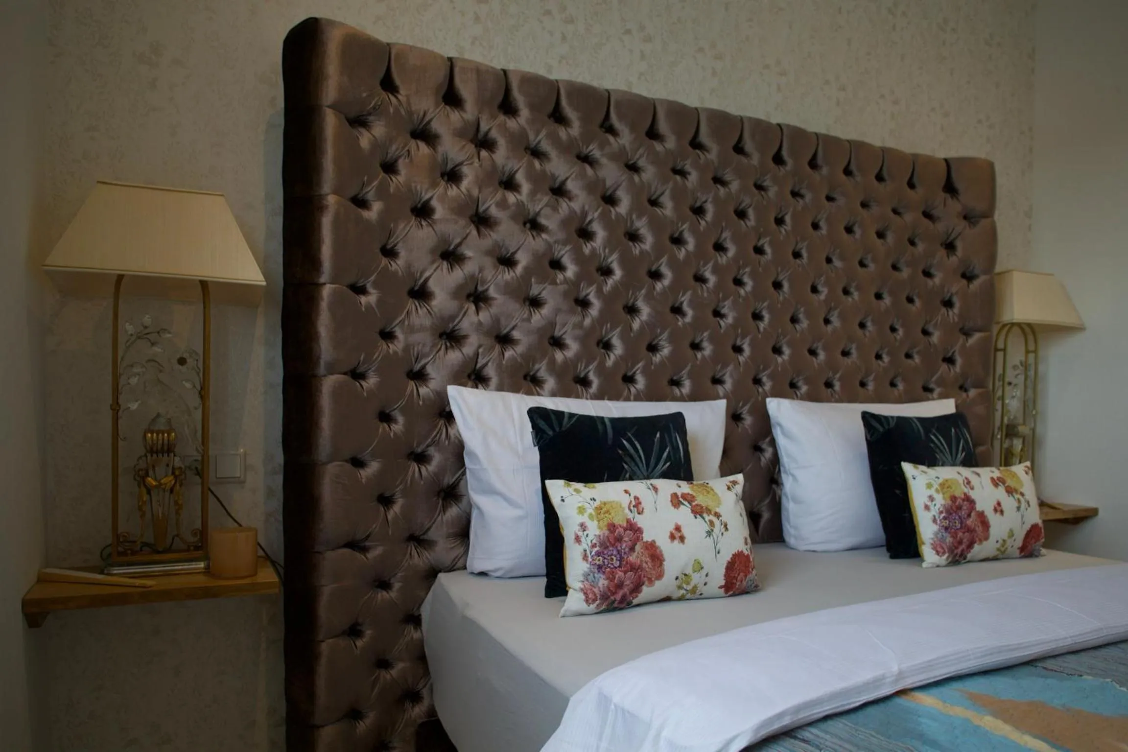 Bed in 36 Phô Cô Hotel & Suites