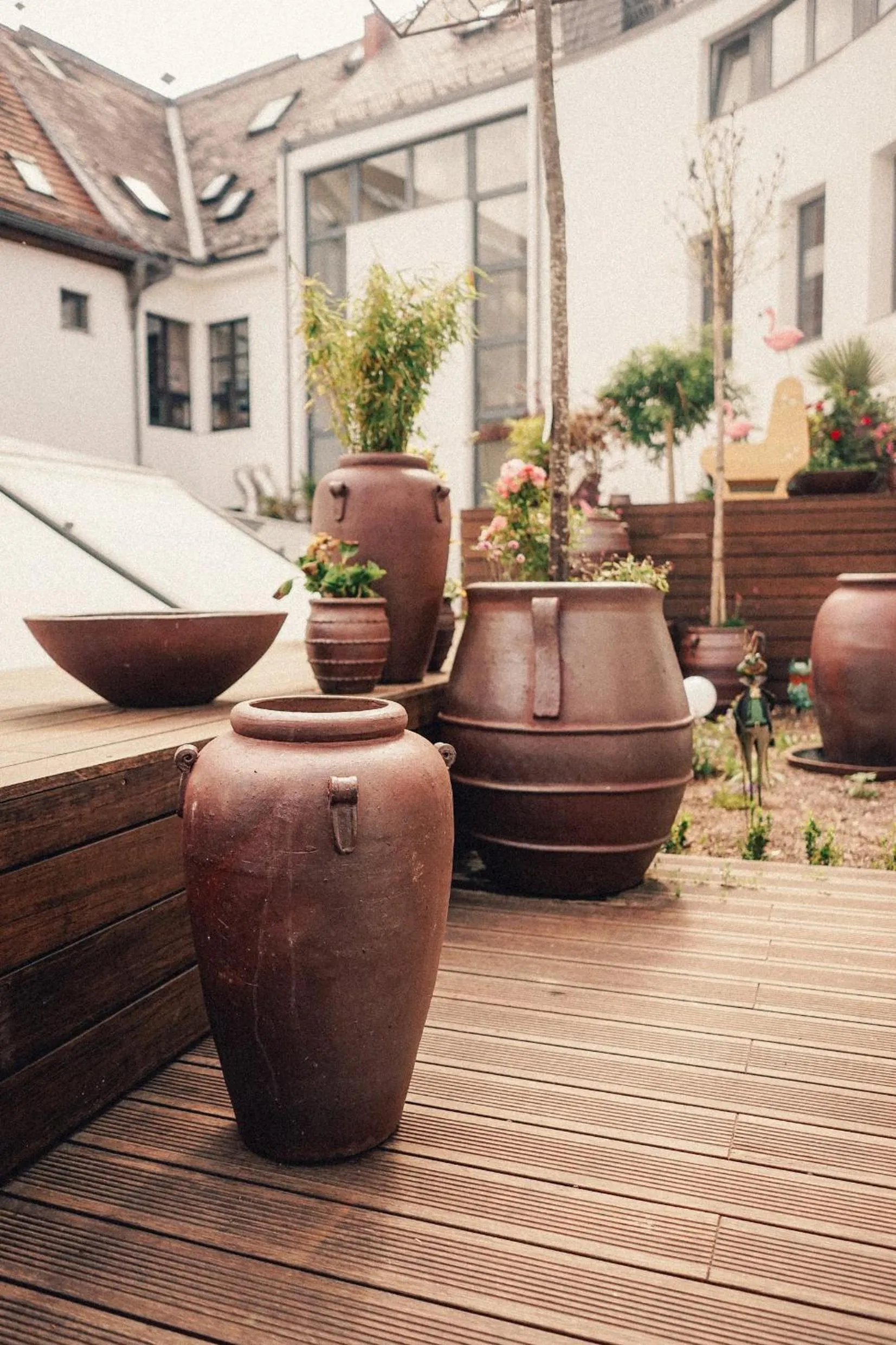 Patio in 36 Phô Cô Hotel & Suites