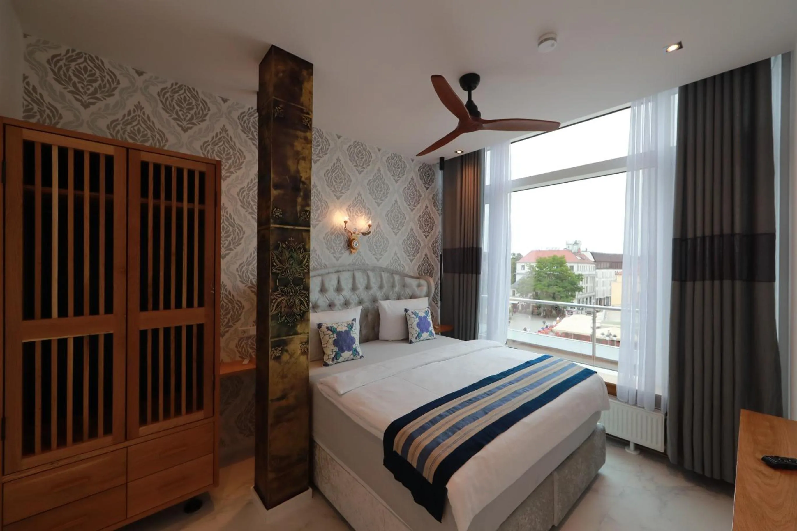 Bed in 36 Phô Cô Hotel & Suites