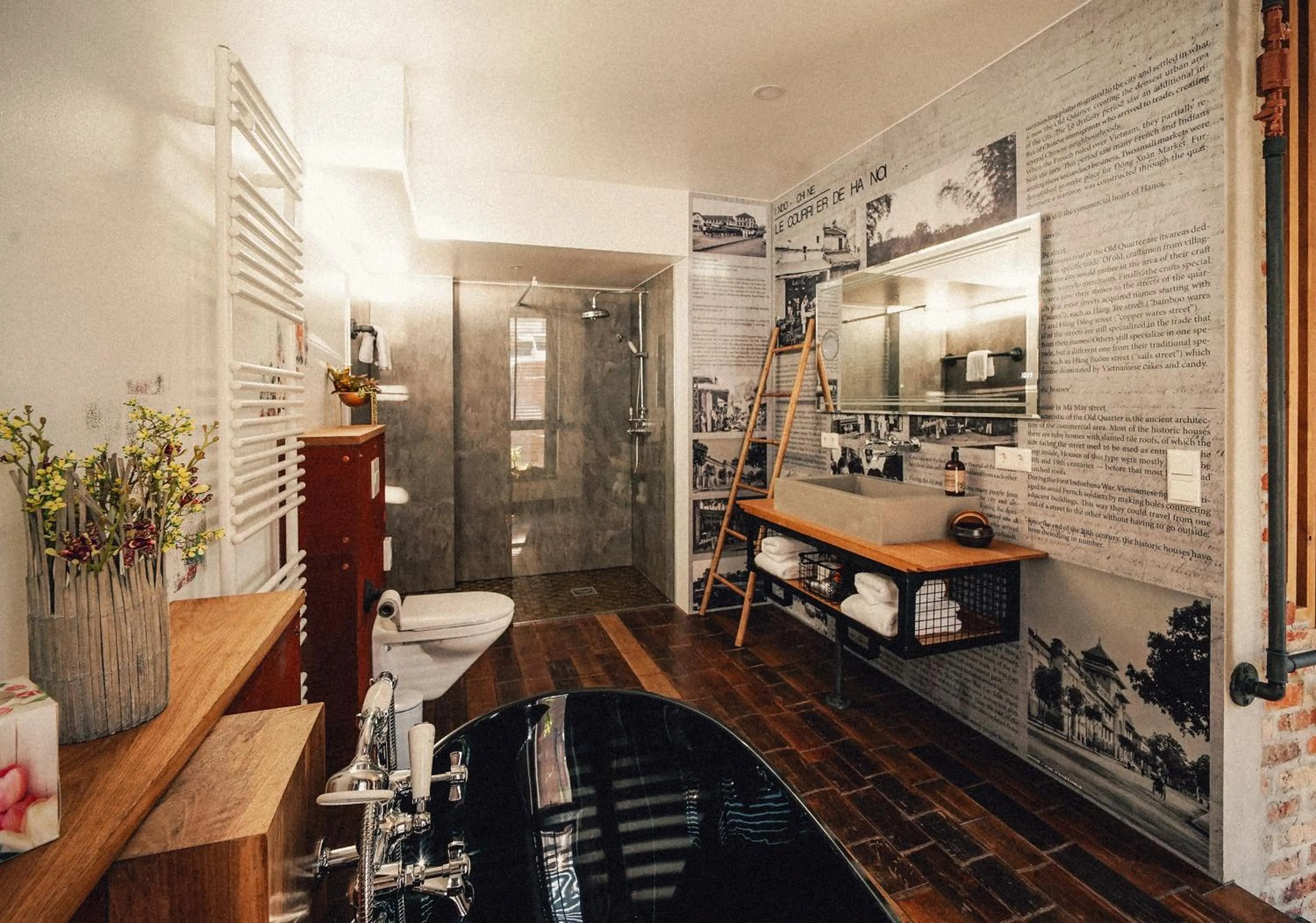 Shower in 36 Phô Cô Hotel & Suites