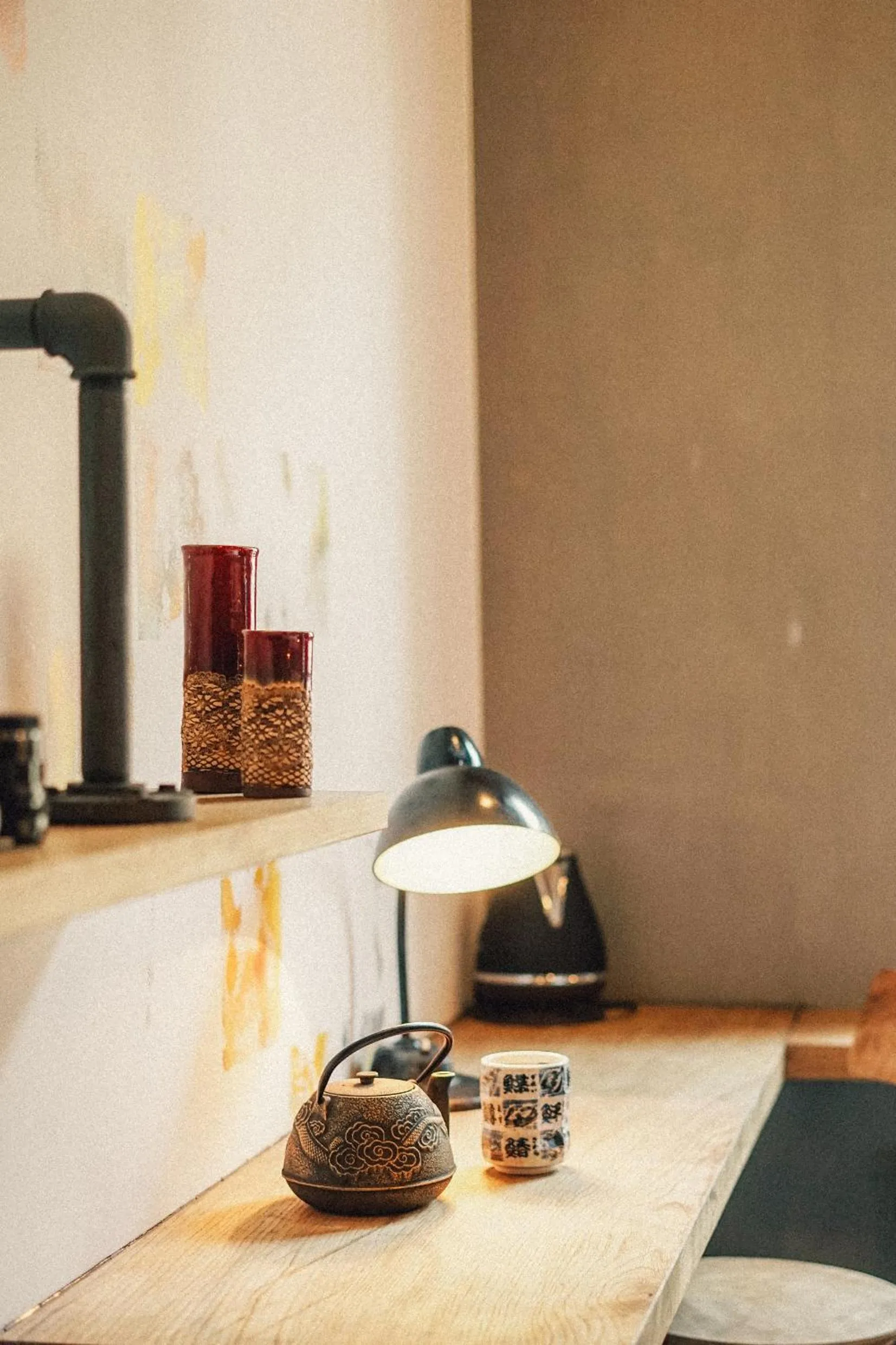 Decorative detail in 36 Phô Cô Hotel & Suites