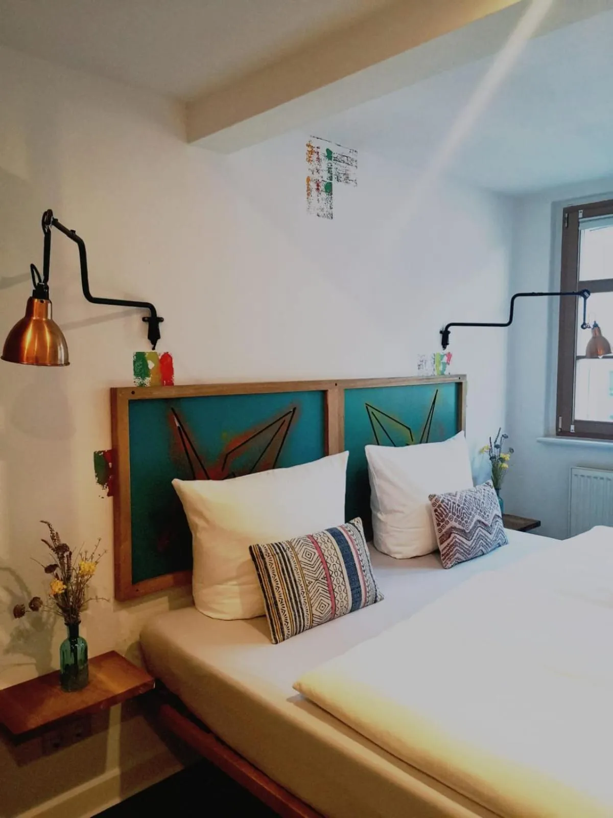 Bed in 36 Phô Cô Hotel & Suites